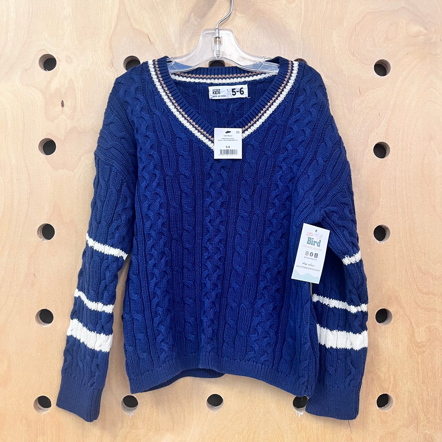 Blue & White Sweater NEW!
