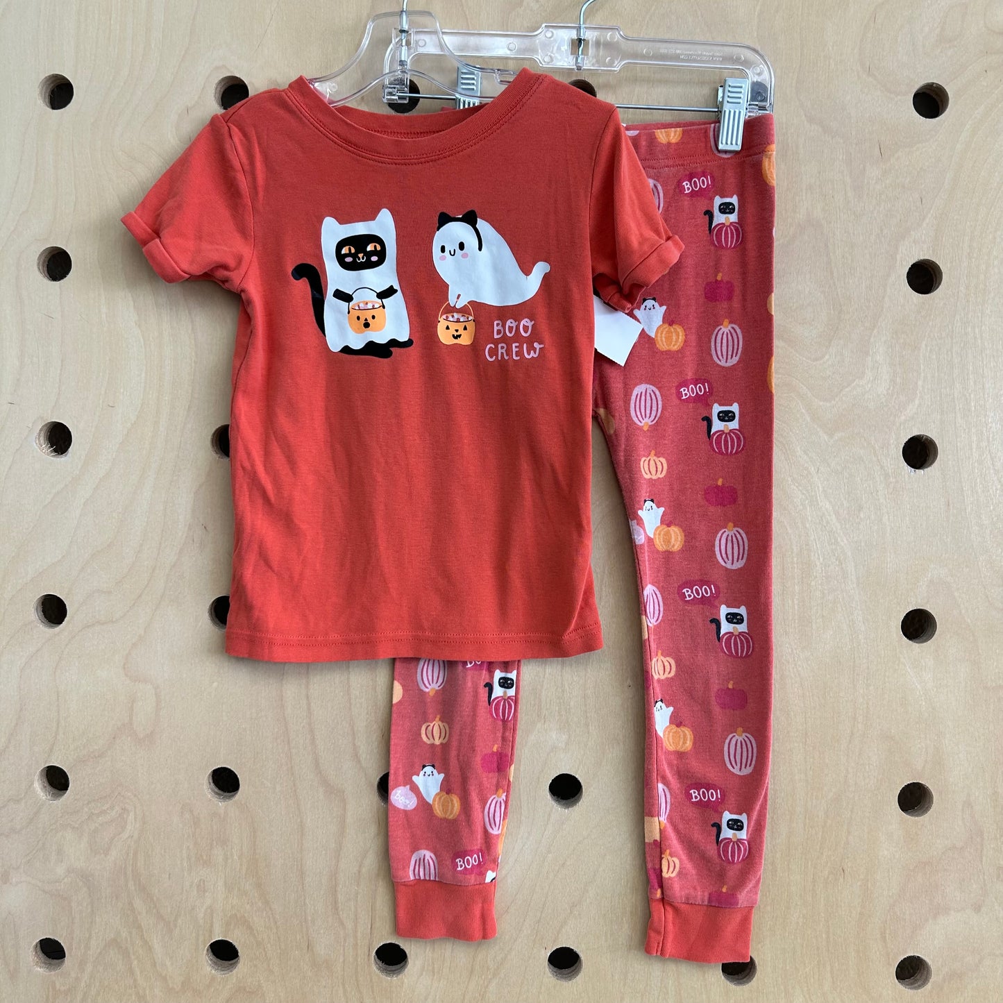 Orange Boo Crew Pajamas