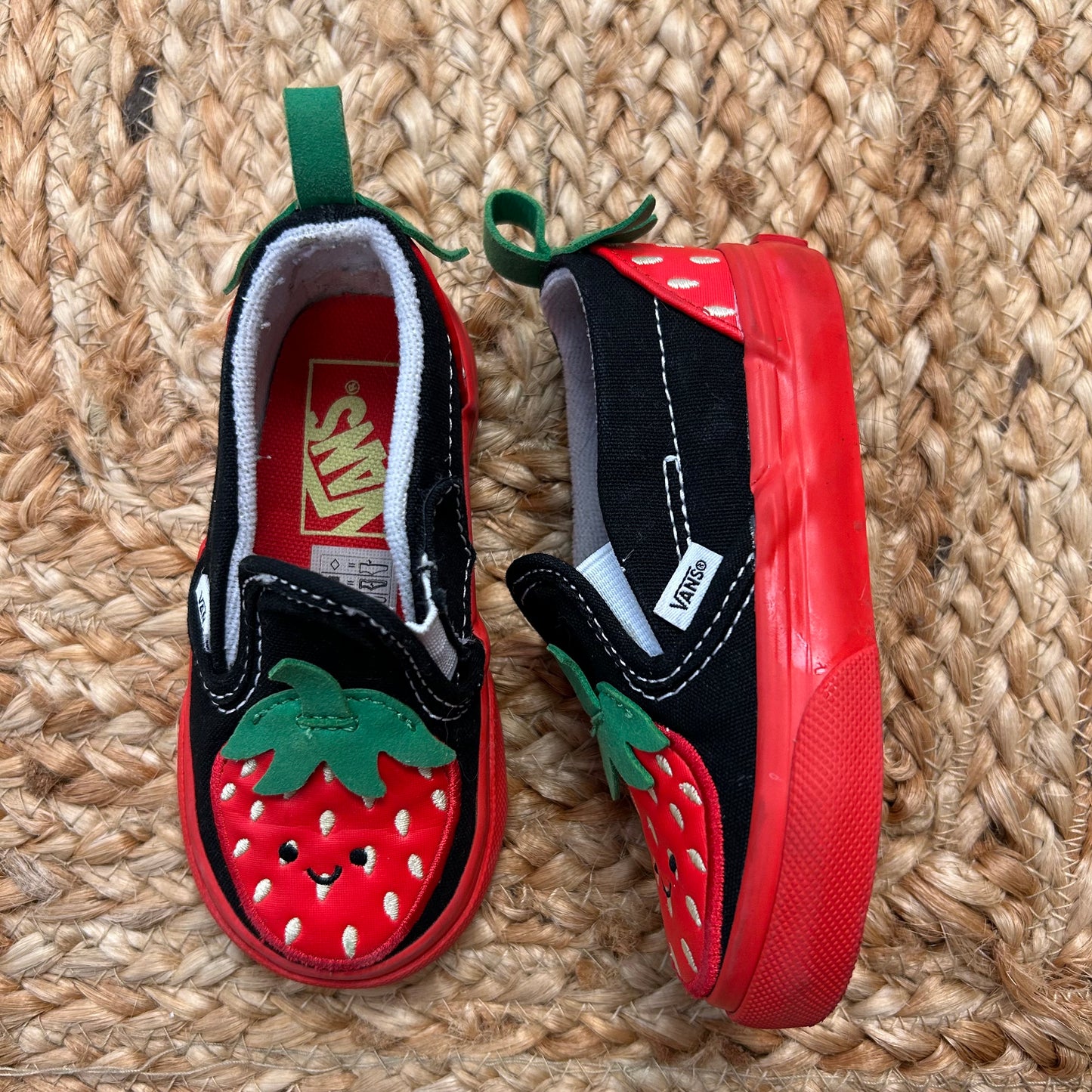 Strawberry Slip Ons