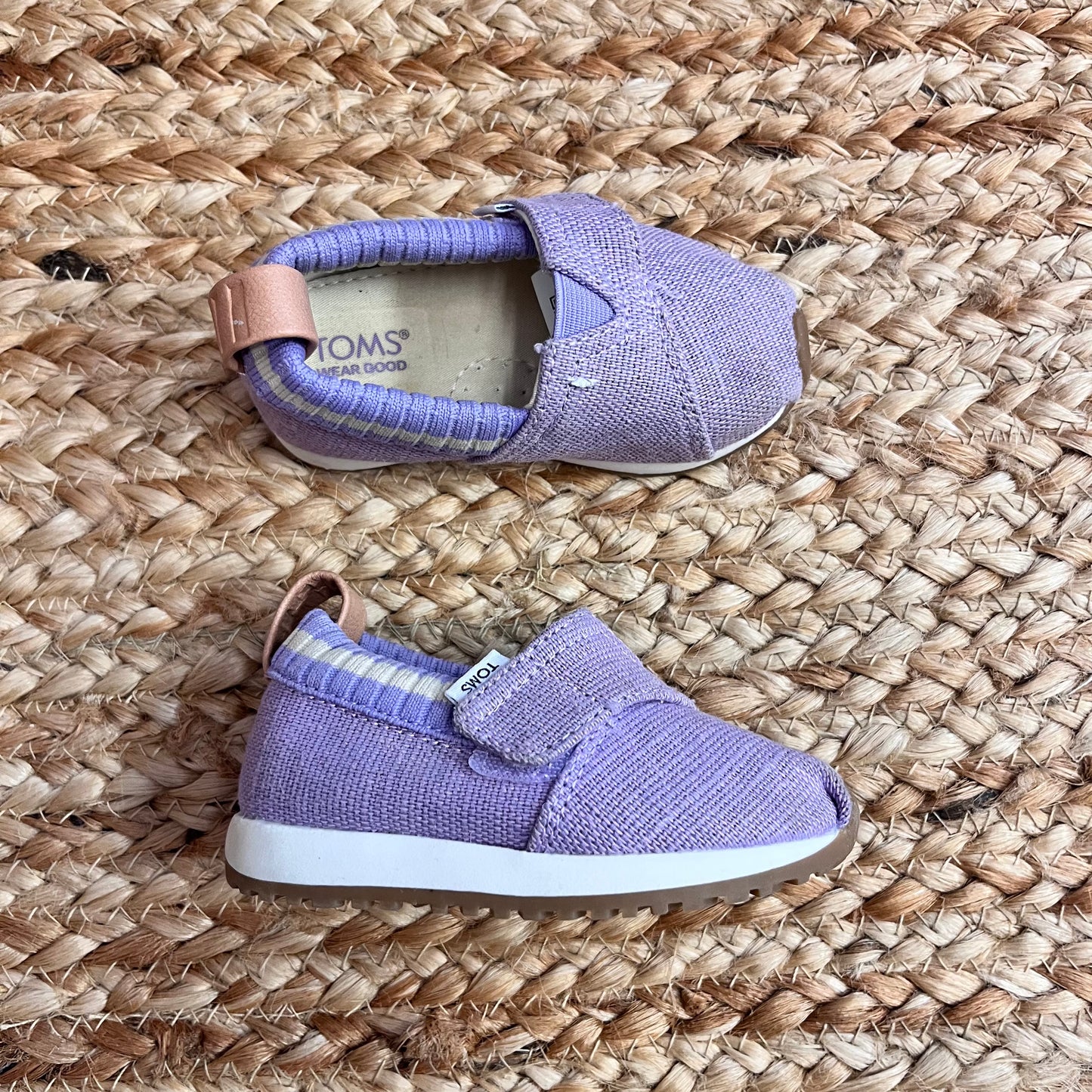 Lilac Comfort Slip-Ons