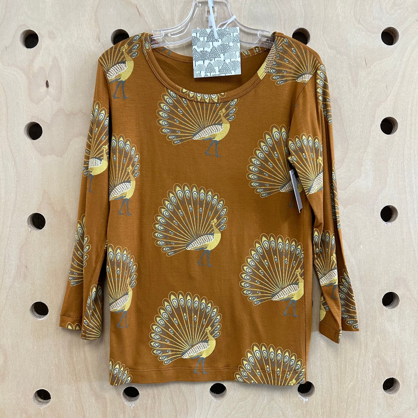 Caramel Peacock Top NEW!