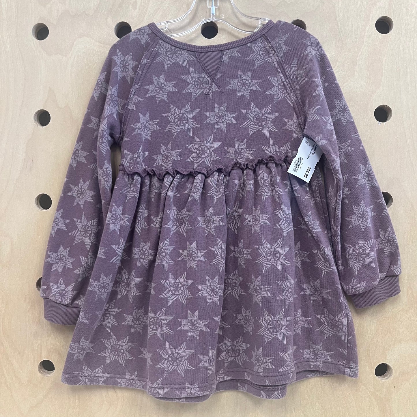 Dusty Plum Burst Dress