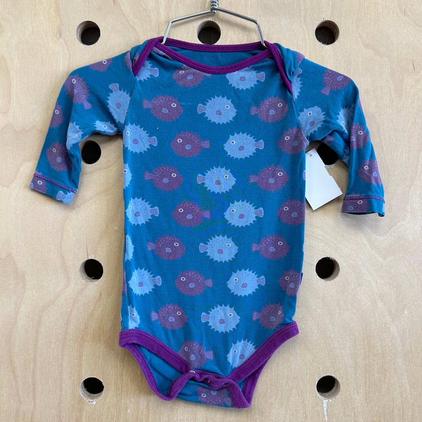 Blue Puffer Fish Bodysuit