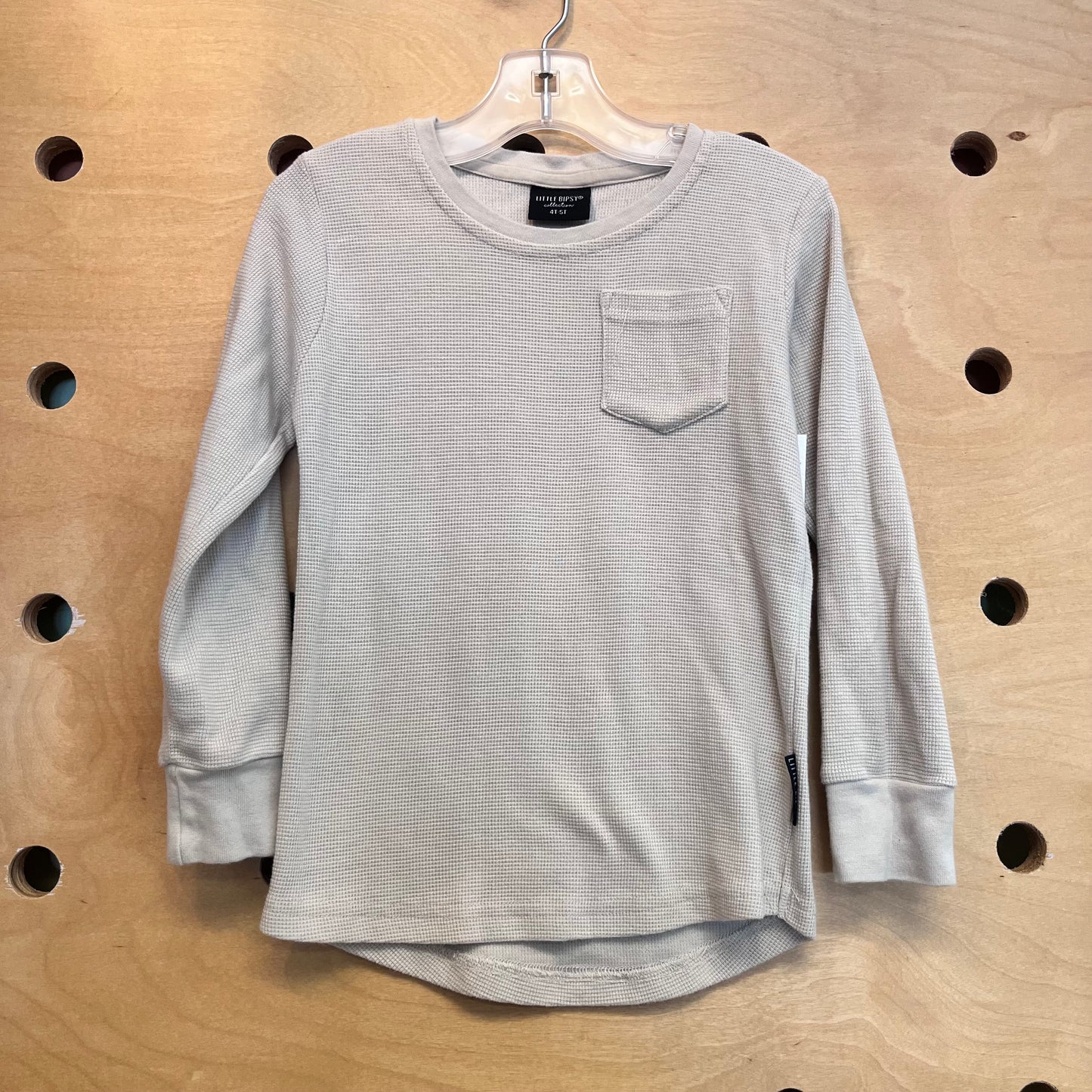Beige Waffle Tee