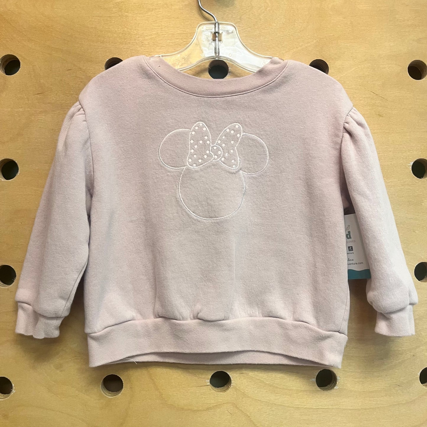 Pink Minnie Sweatshirt