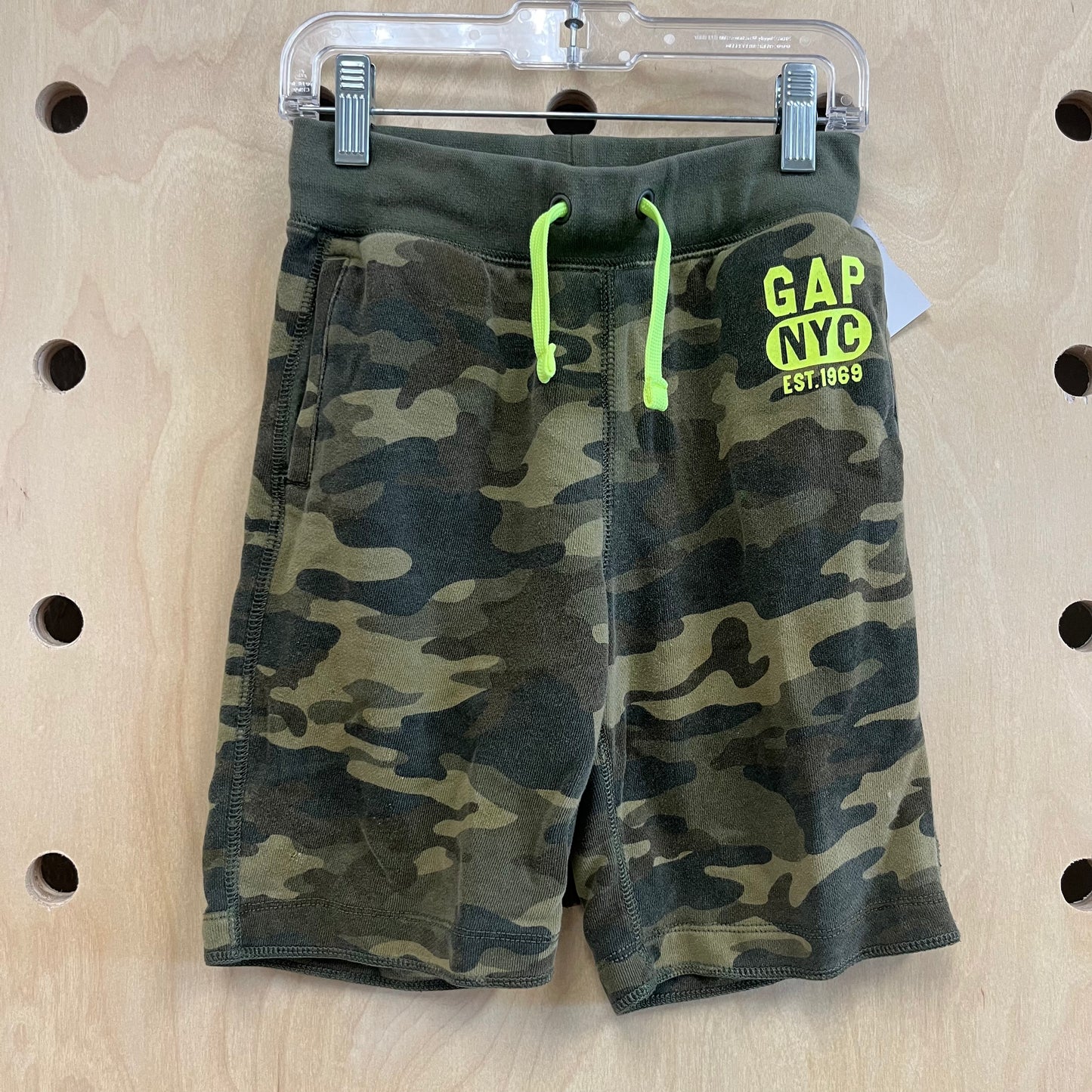 Camo Drawstring Shorts
