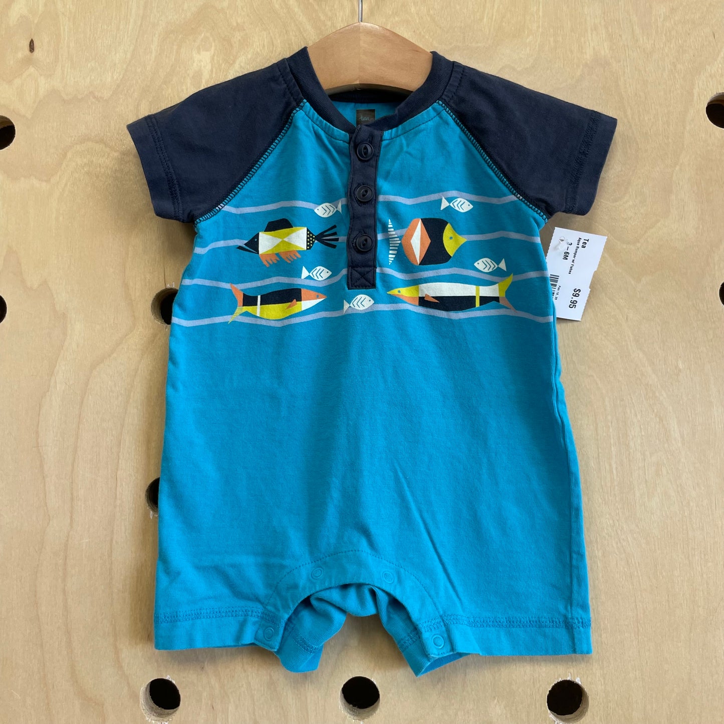 Blue Fish Romper