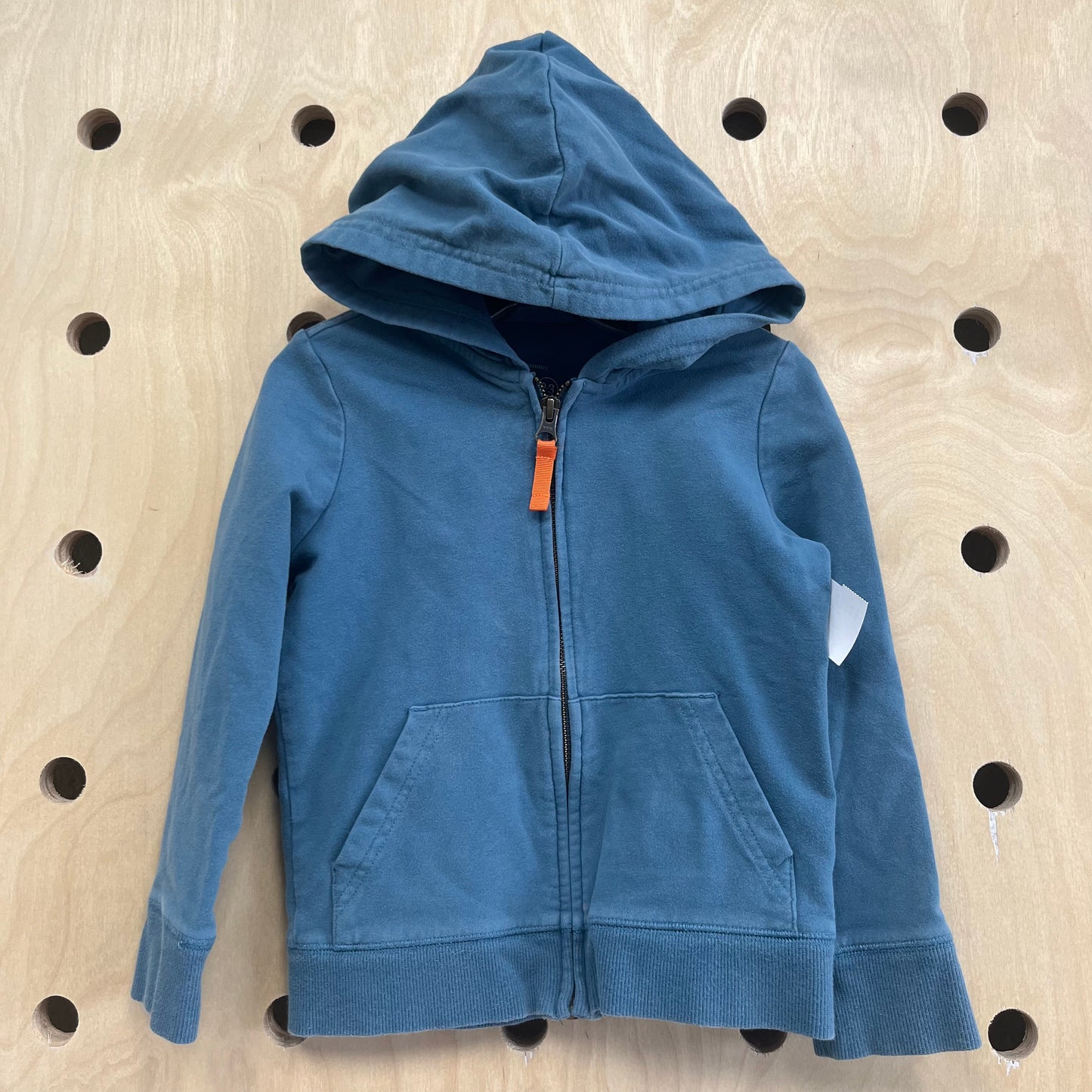 Blue Zippered Hoodie