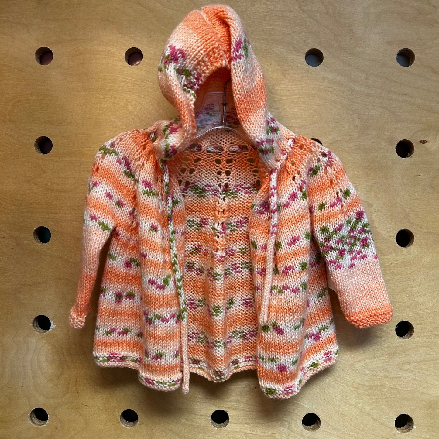 Peach Knit Sweater