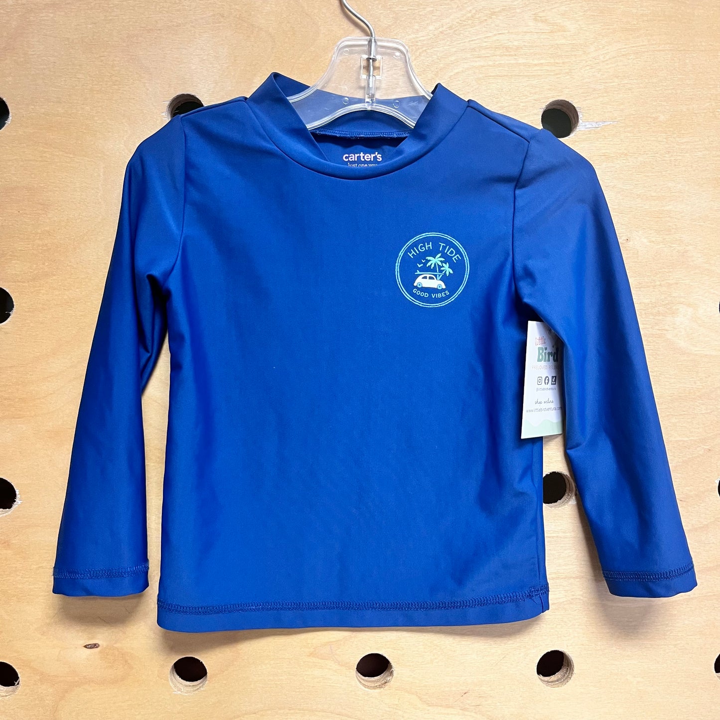 Blue High Tide Swim Shirt
