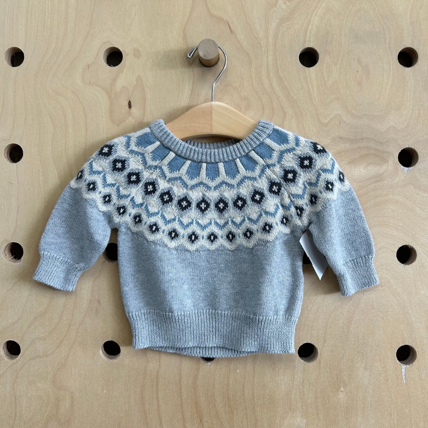 Grey Knit Sweater