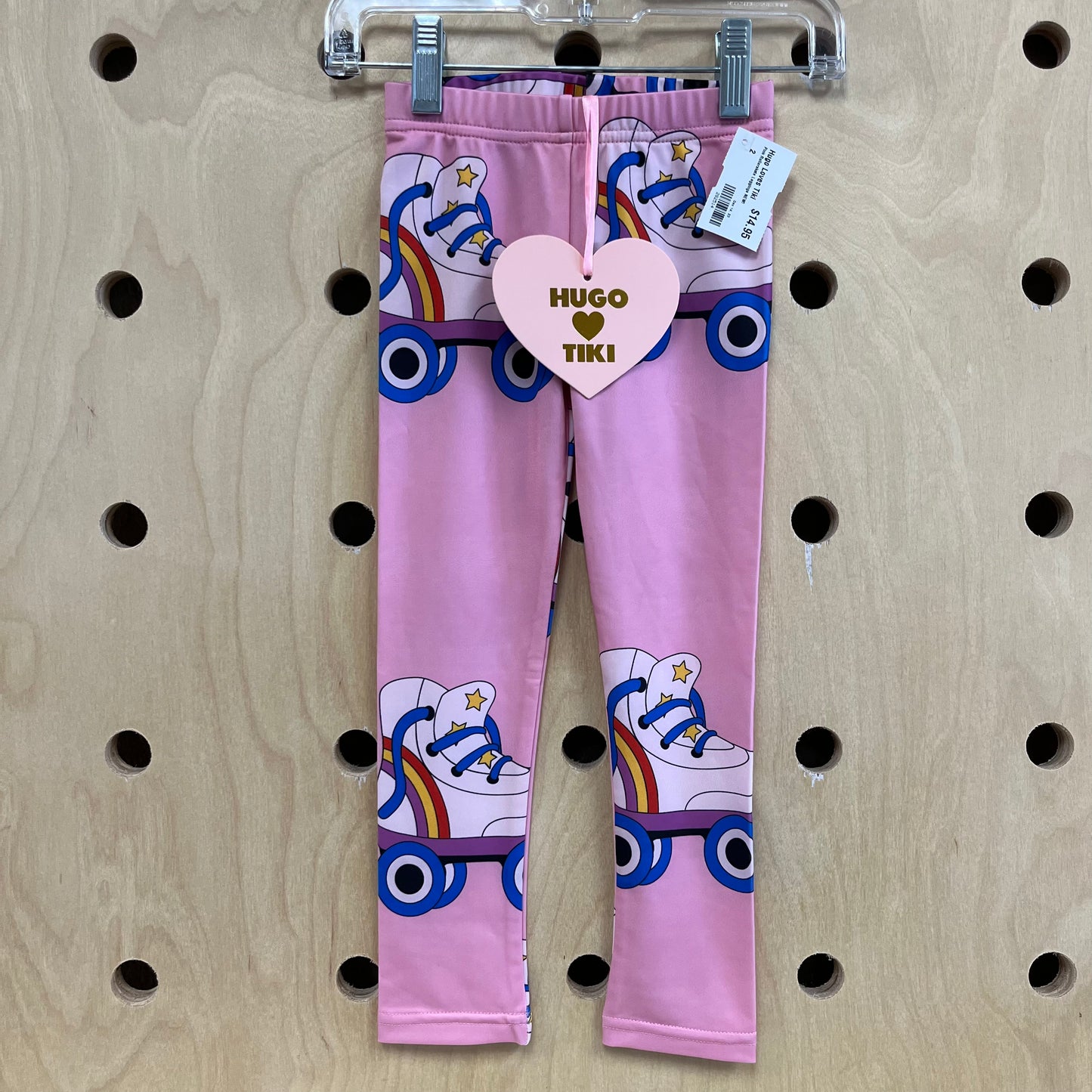 Pink Rollerskate Leggings NEW!