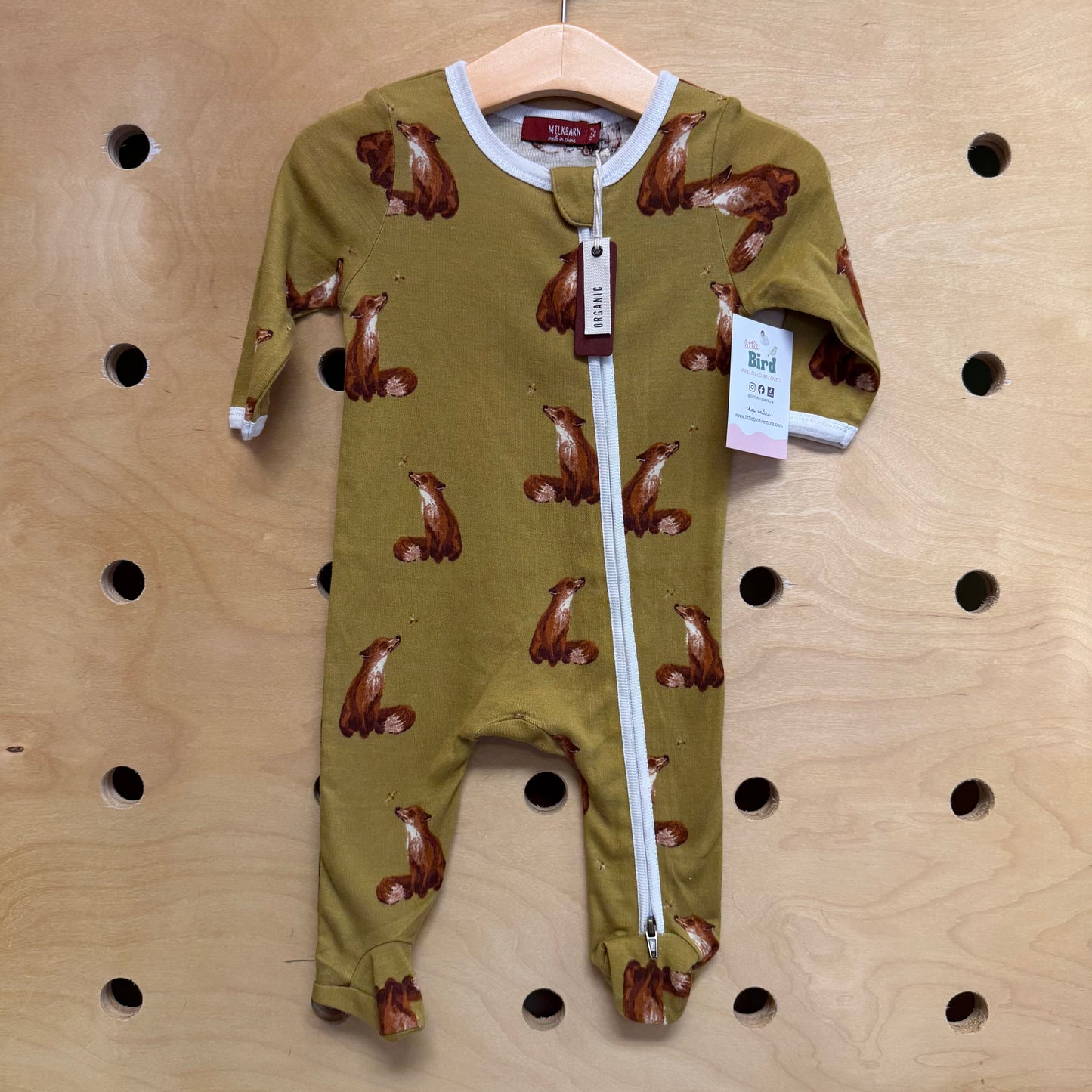 Organic Fox Zippy NEW!