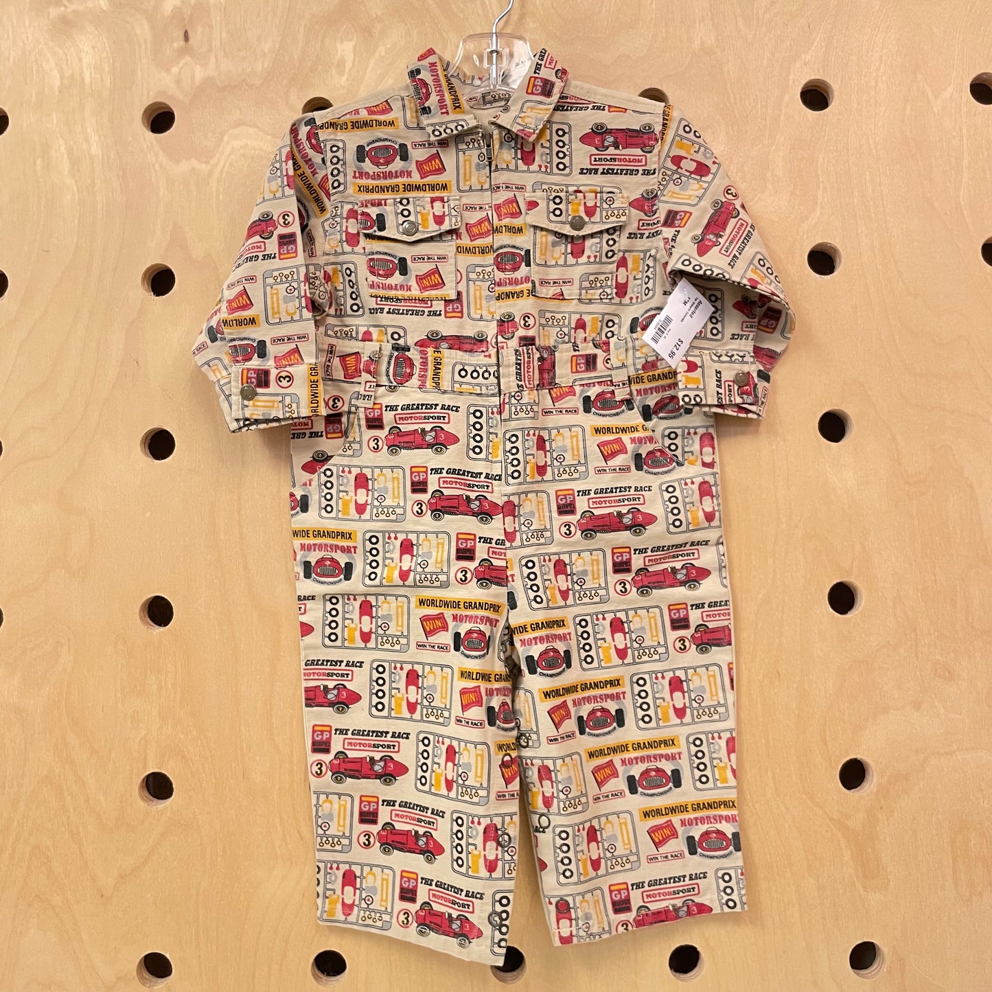 Tan Granprix Coveralls