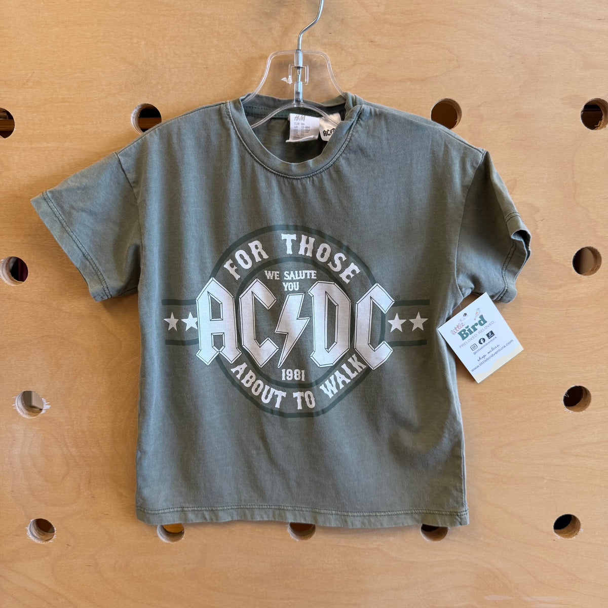 Green ACDC Tee