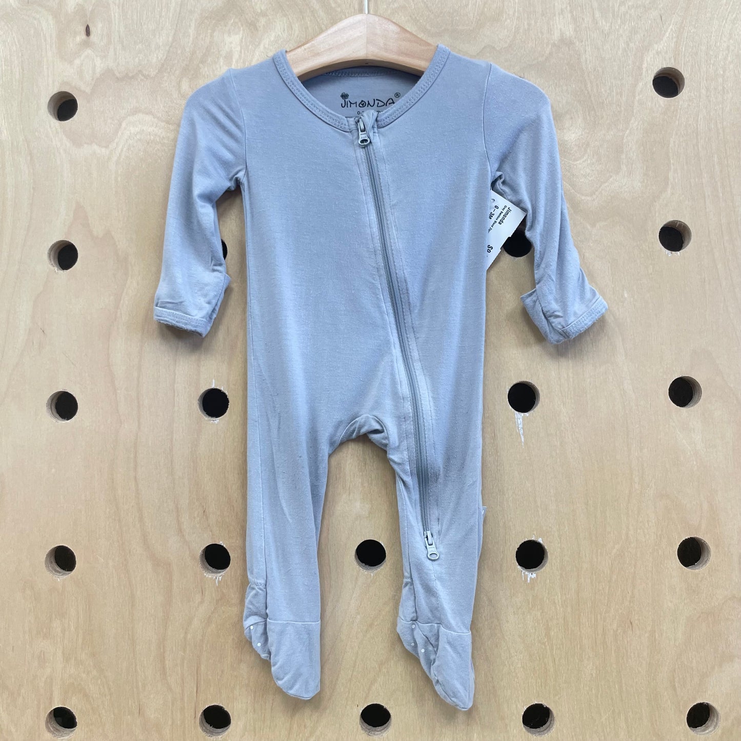 Grey Bamboo Blend Zippy
