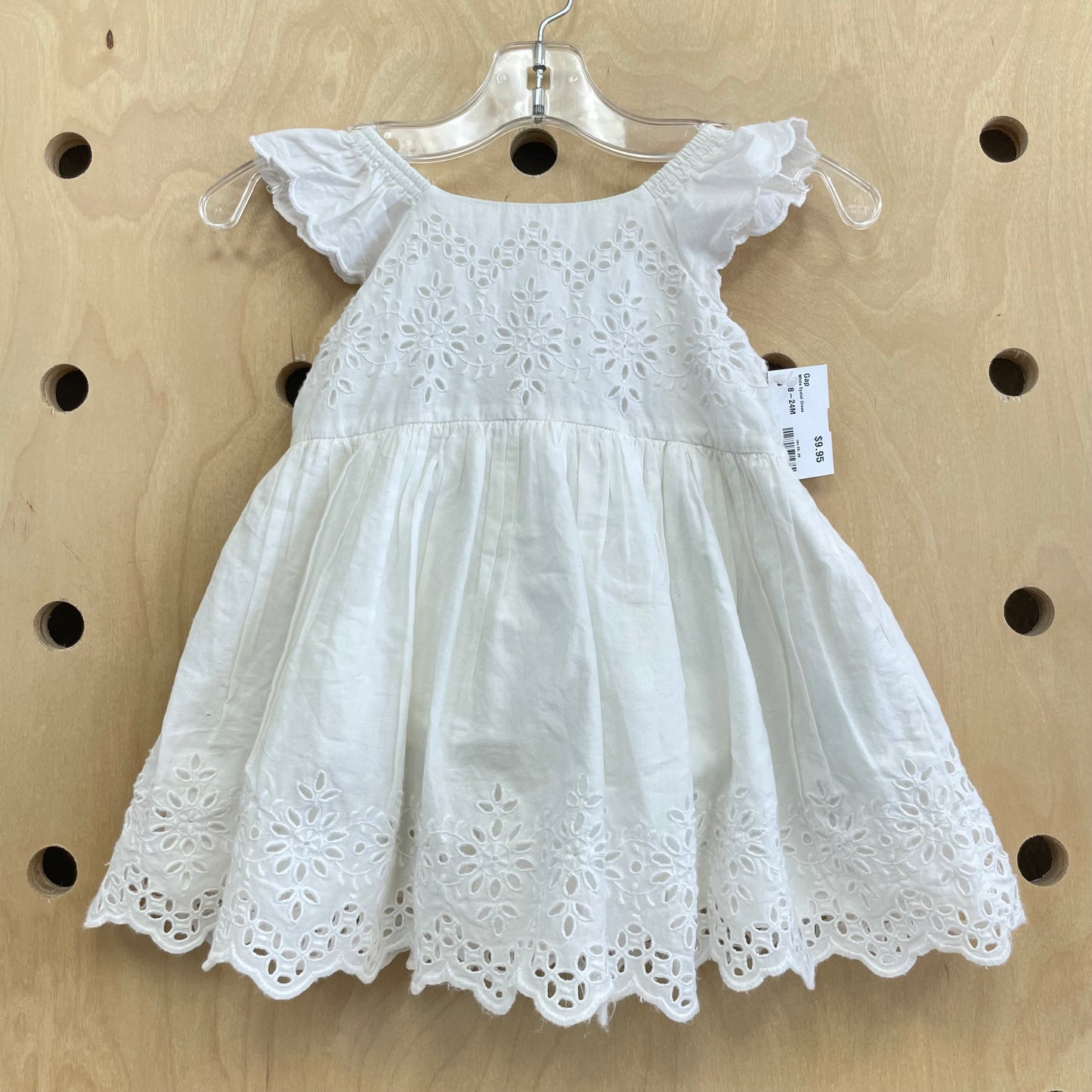 White Eyelet Dress