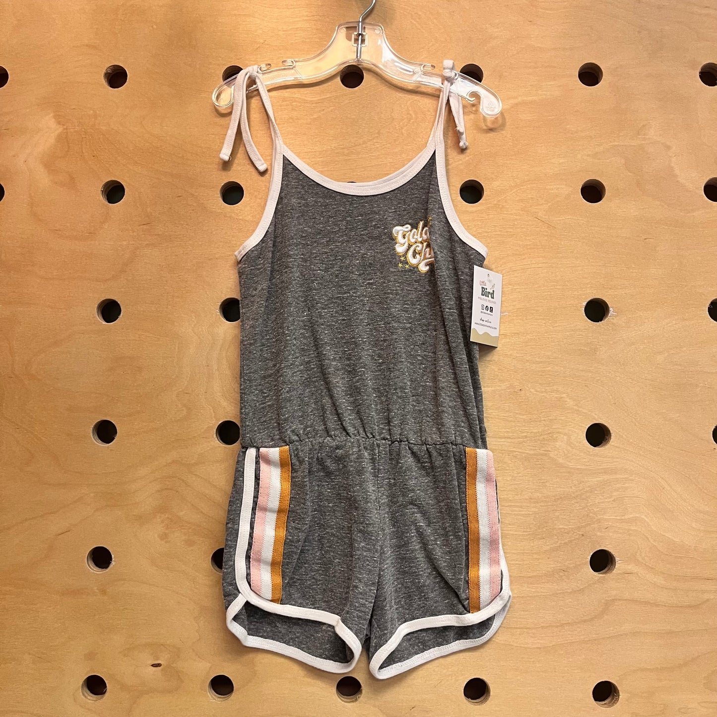 Grey Golden Child Romper