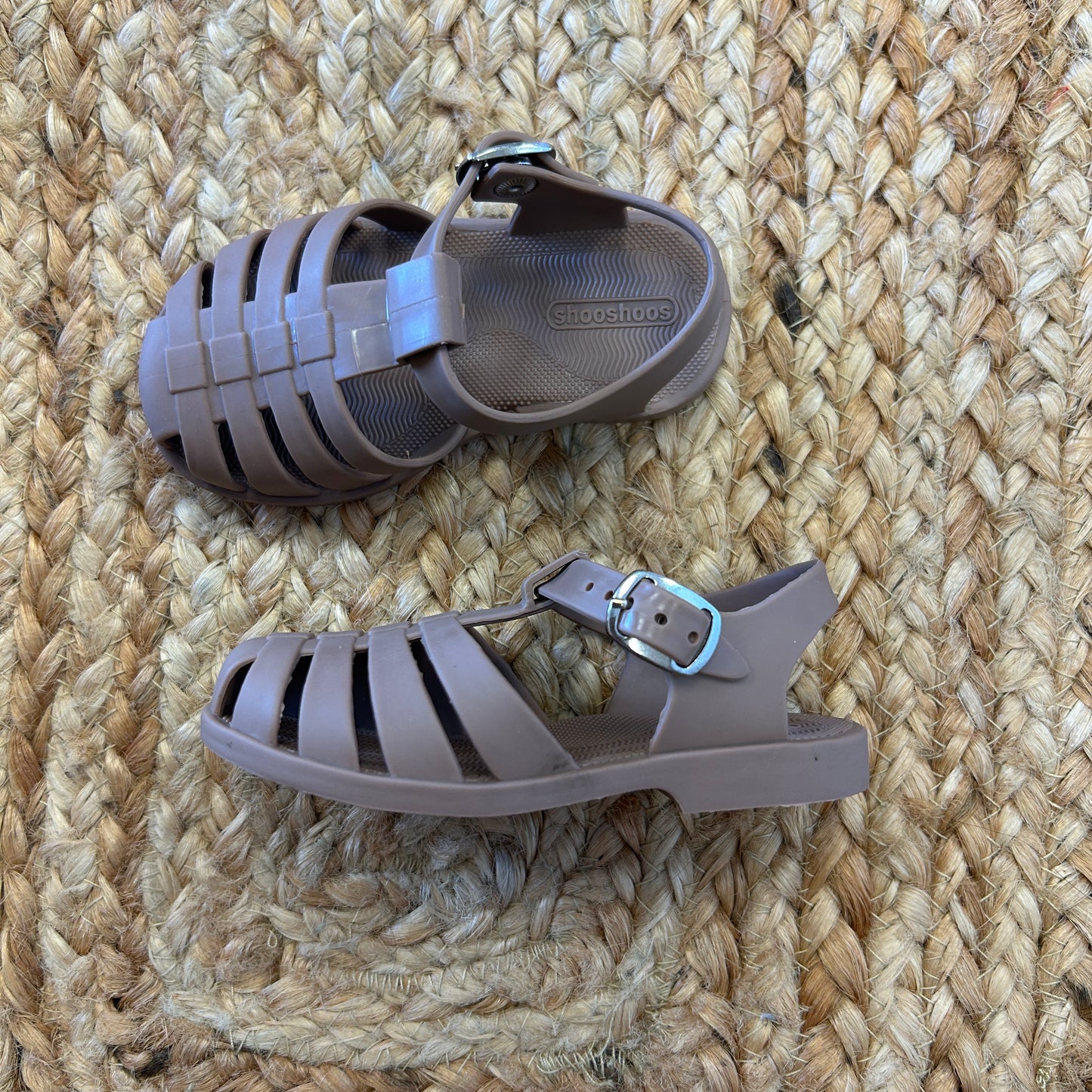 Brown Jelly Sandals NEW!