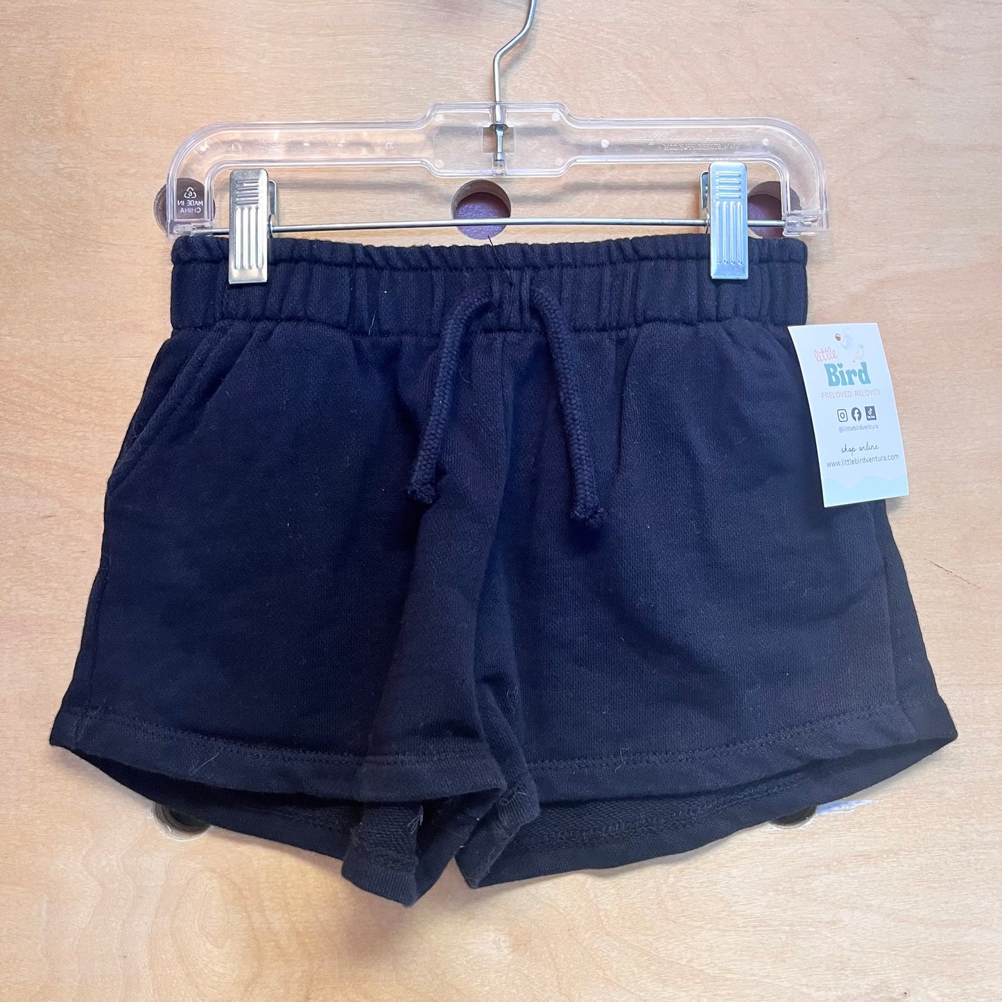 Black Cheetah Stars Shorts