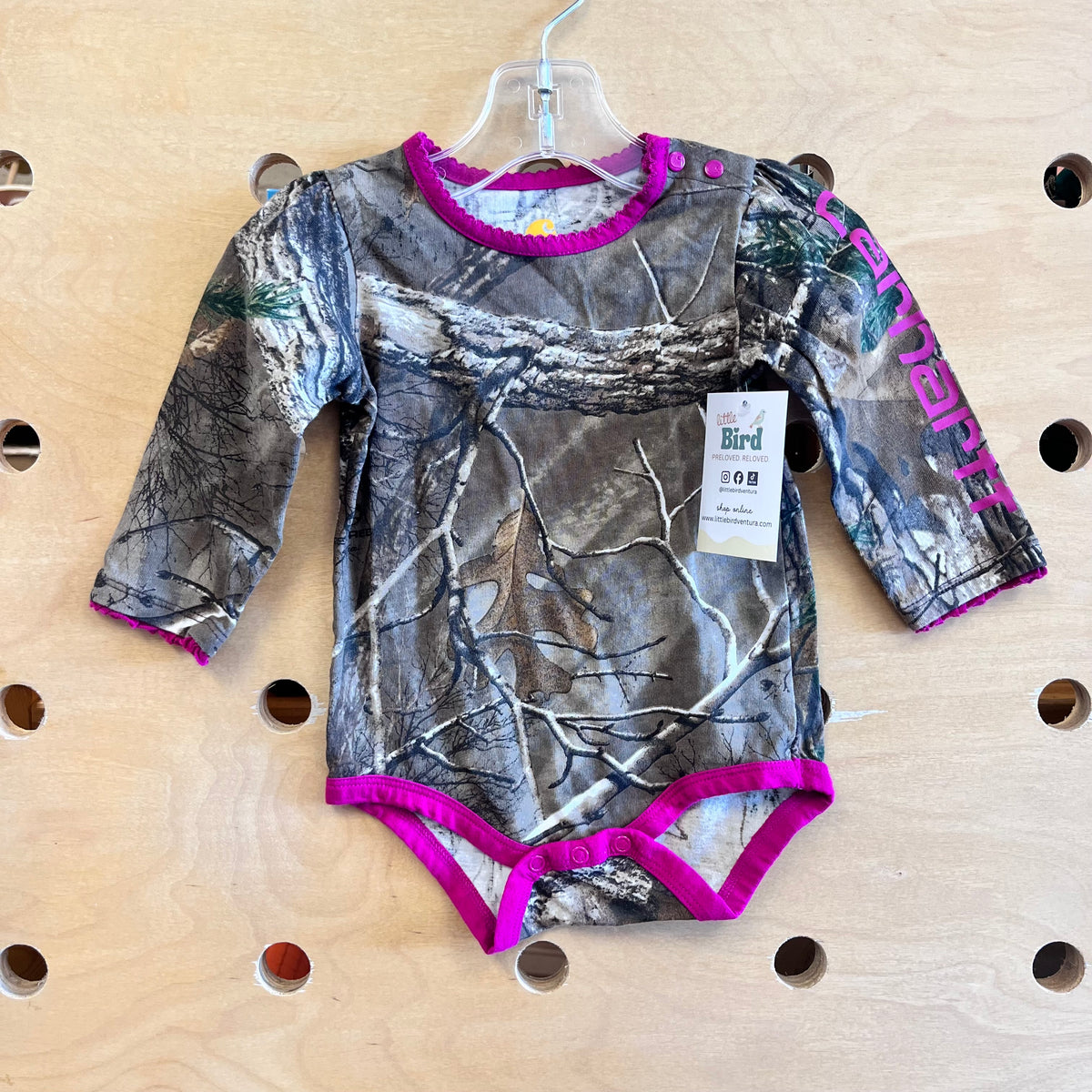 Camo/Purple Bodysuit