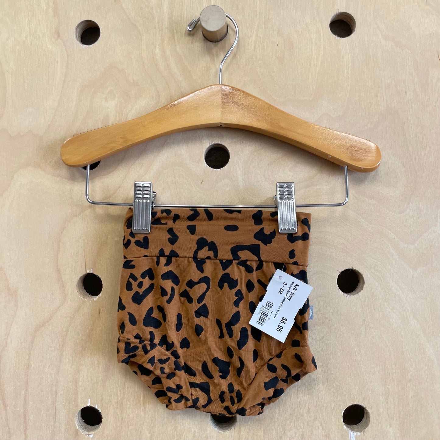 Bamboo Brown Animal Print Shorties