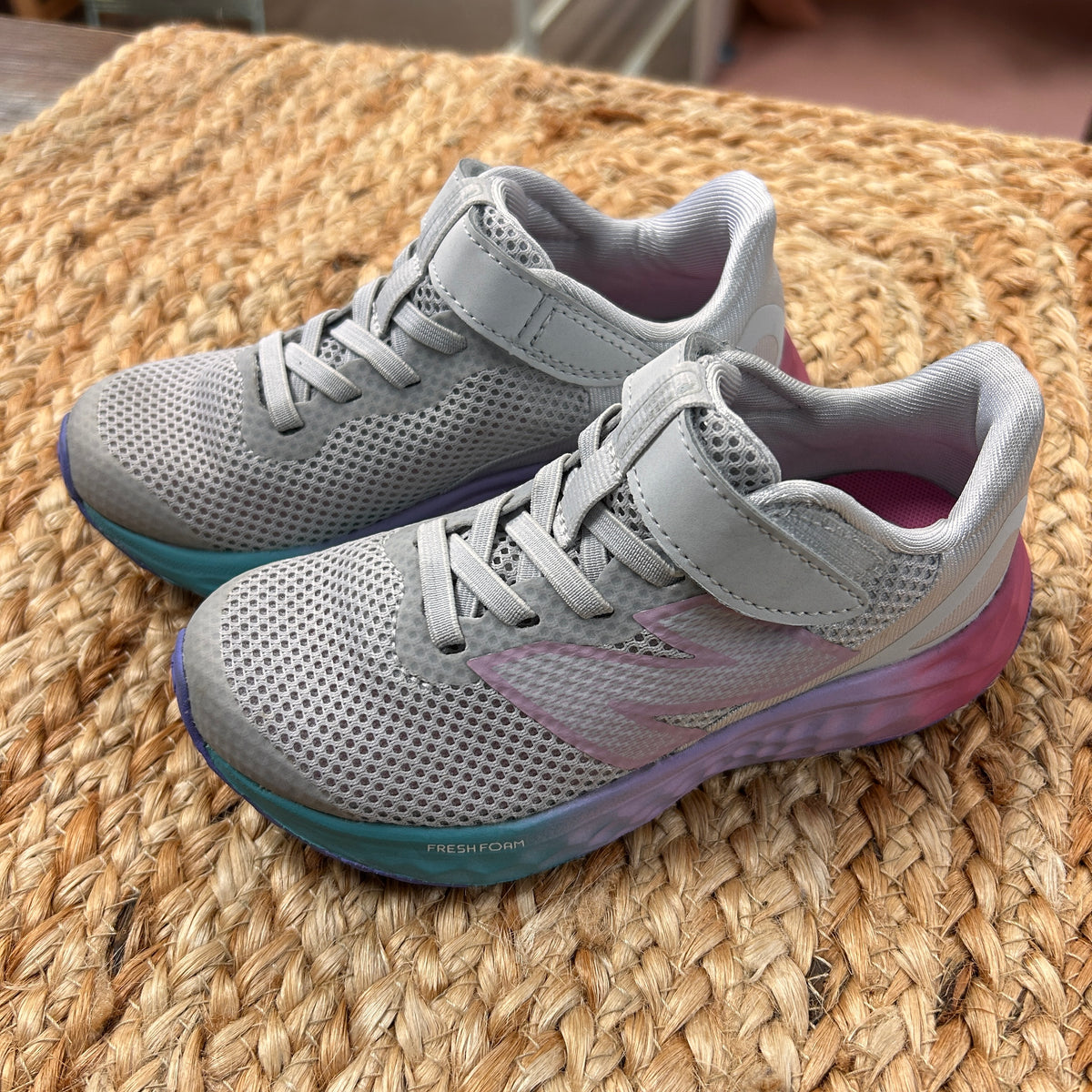 Grey Arishi Bungee Lace Sneakers