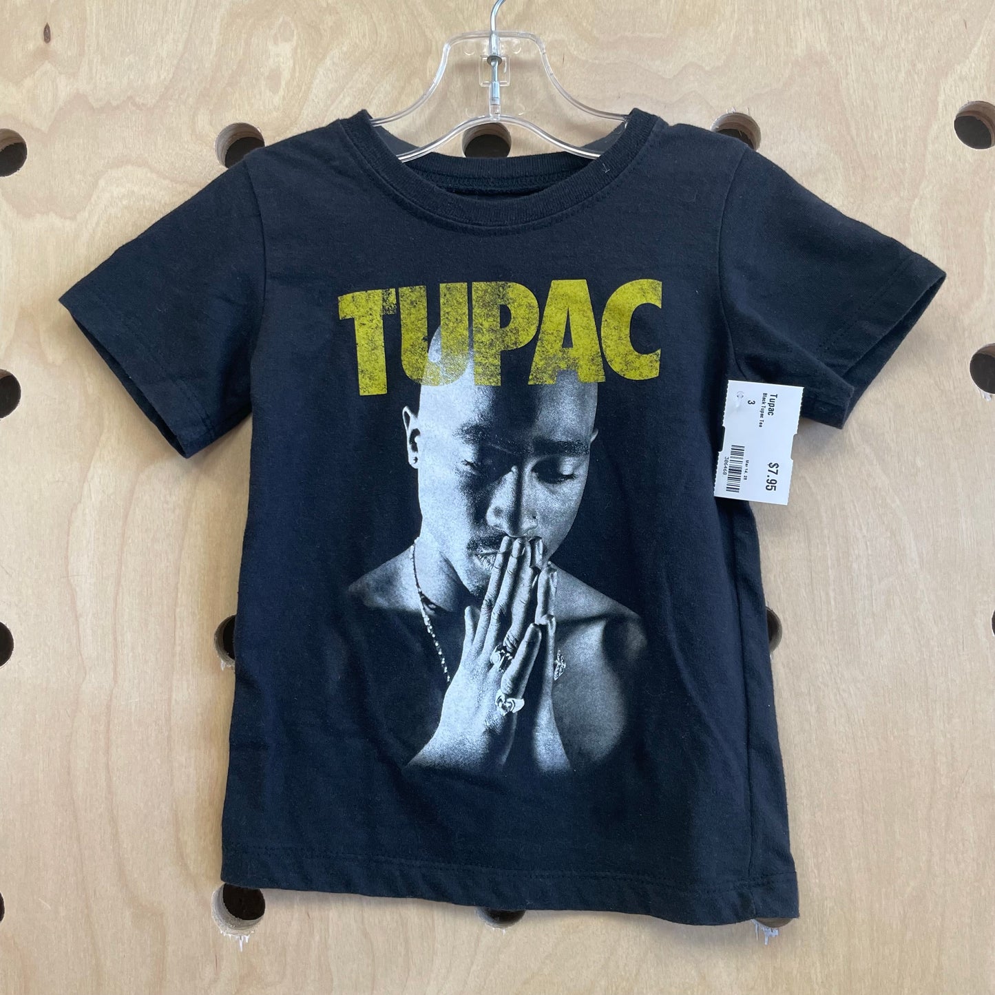 Black Tupac Tee