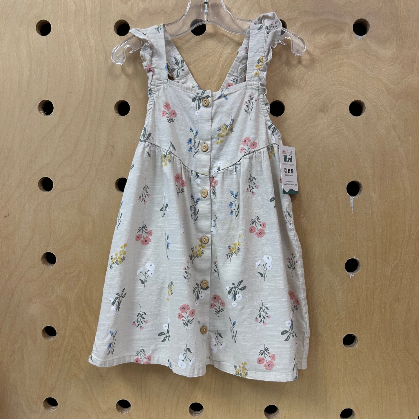 Cream Wildflower Dress