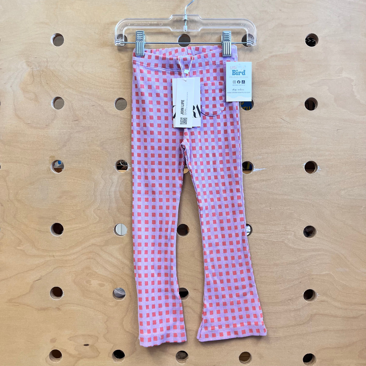 Lavender Checkered Leggings NEW!