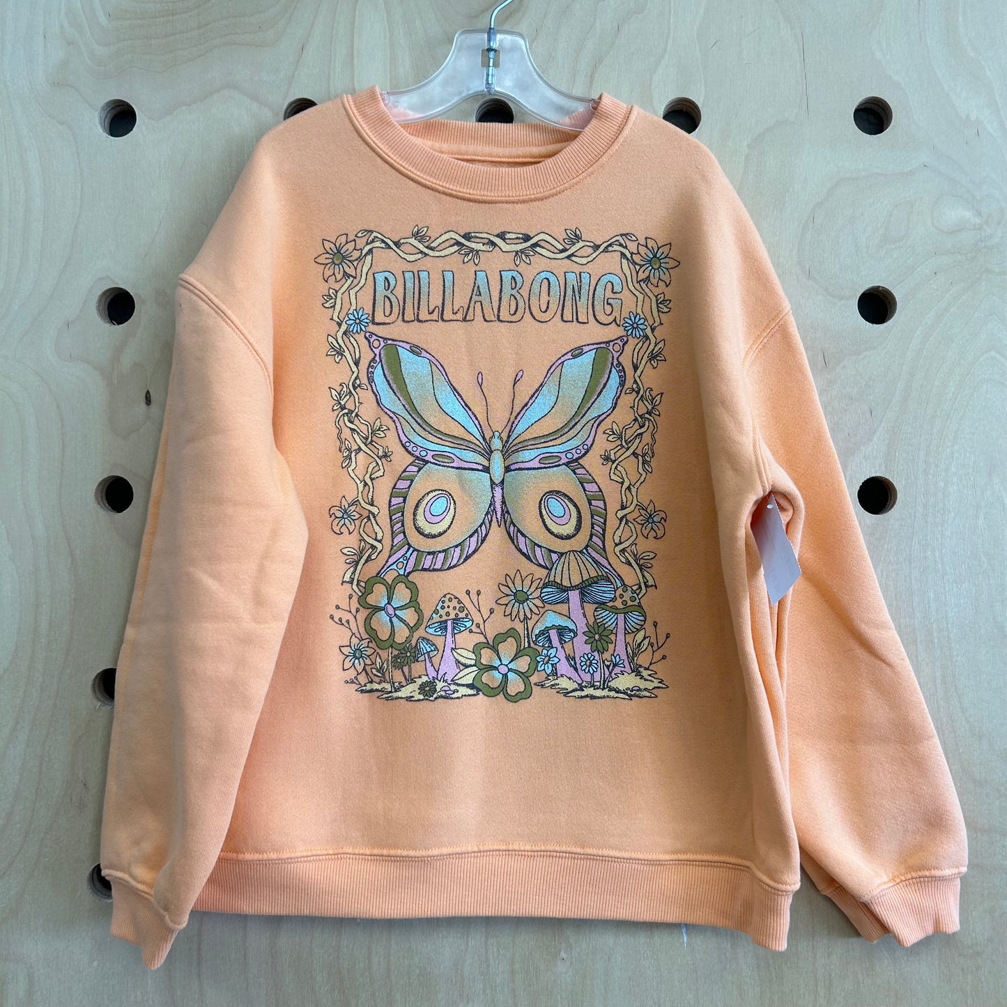 Peach Butterfly Sweatshirt