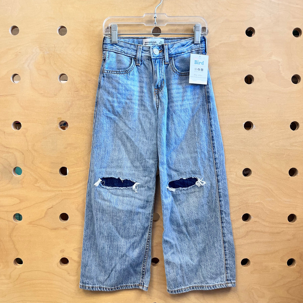 High Rise Ultra Wide Denim