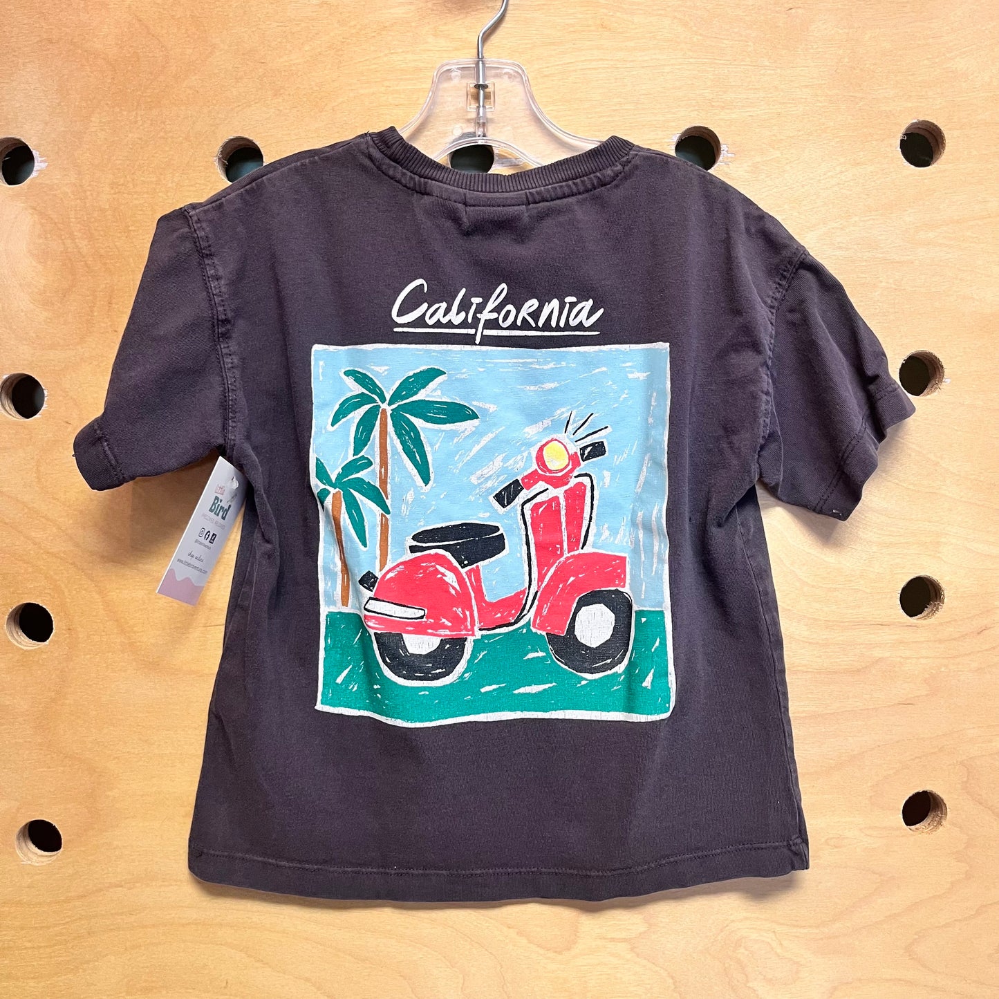 Charcoal California Tee