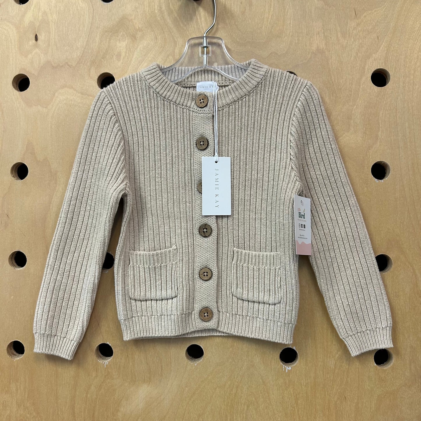 Beige Knit Cardigan NEW!