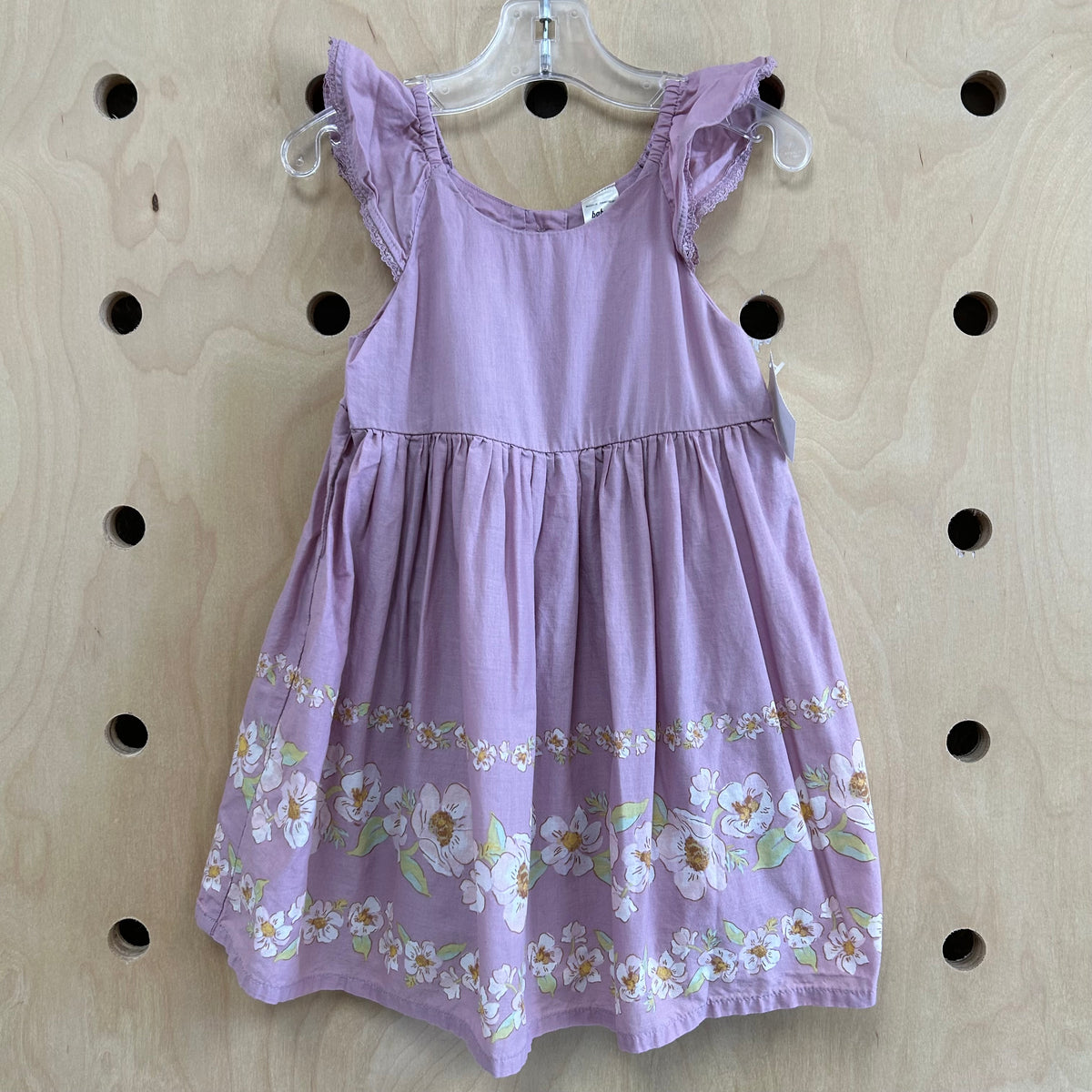 Lavender Floral Dress