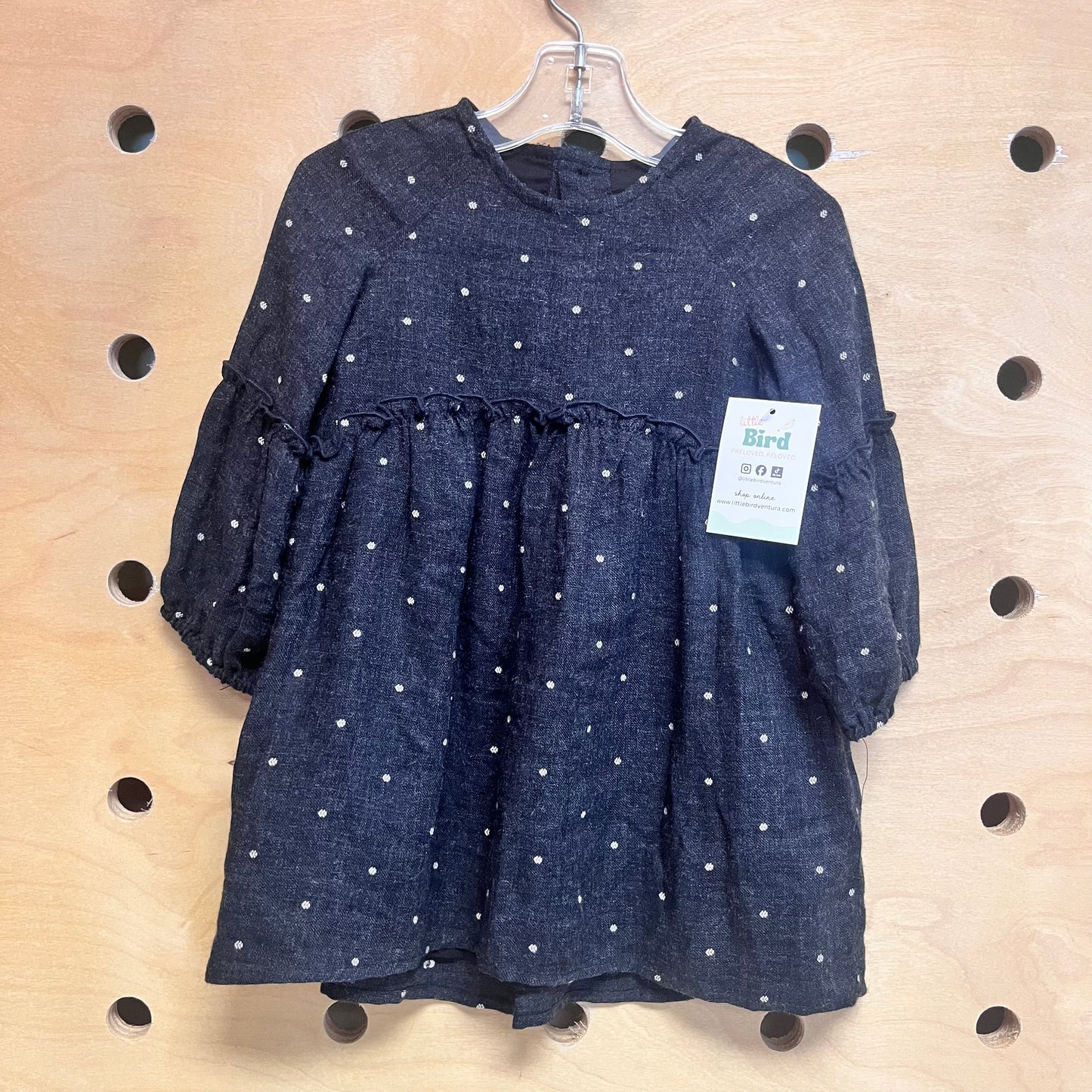 Black/White Polka Dot Dress