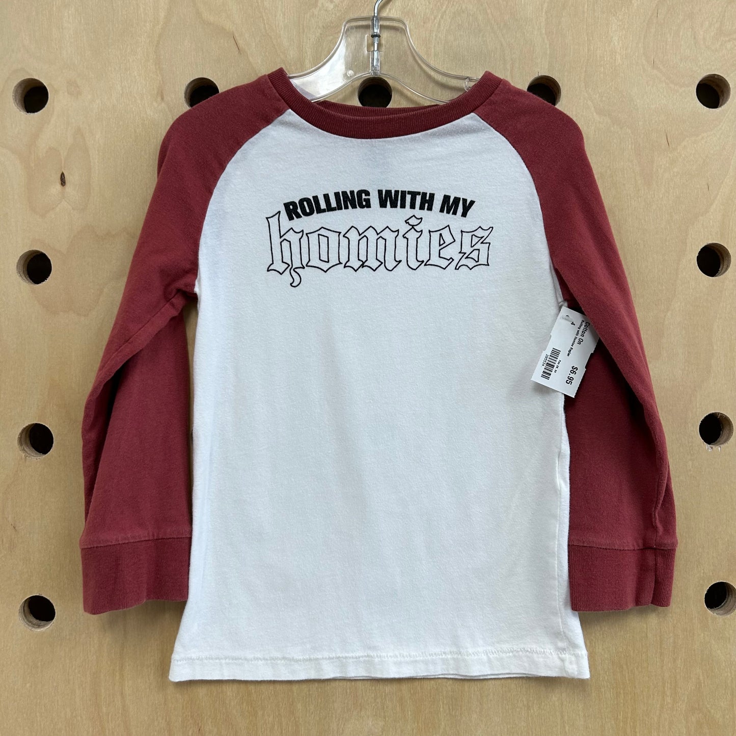 Rolling with Homies Raglan