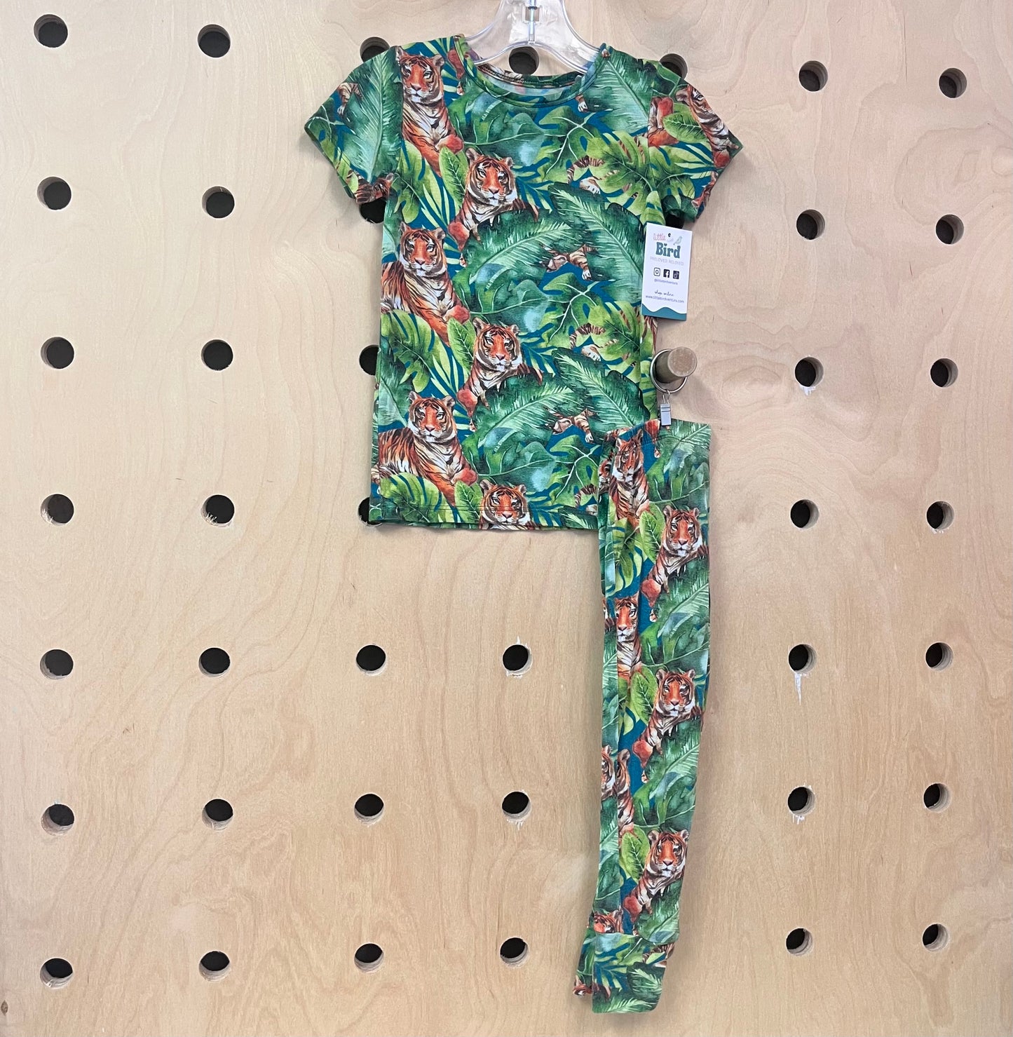 Green Tiger Bamboo Pajamas