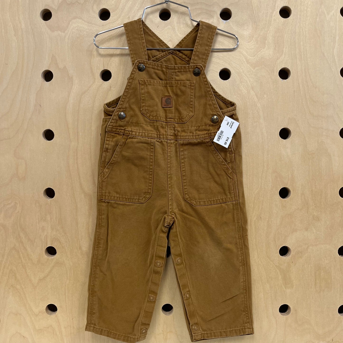 Tan Overalls