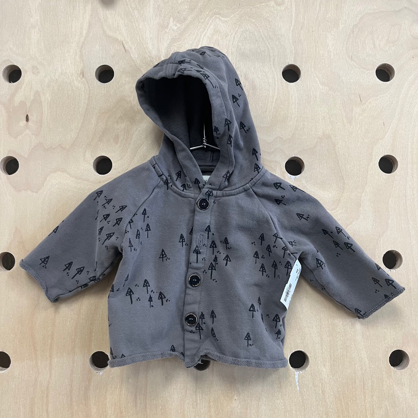 Grey Tree Hoodie