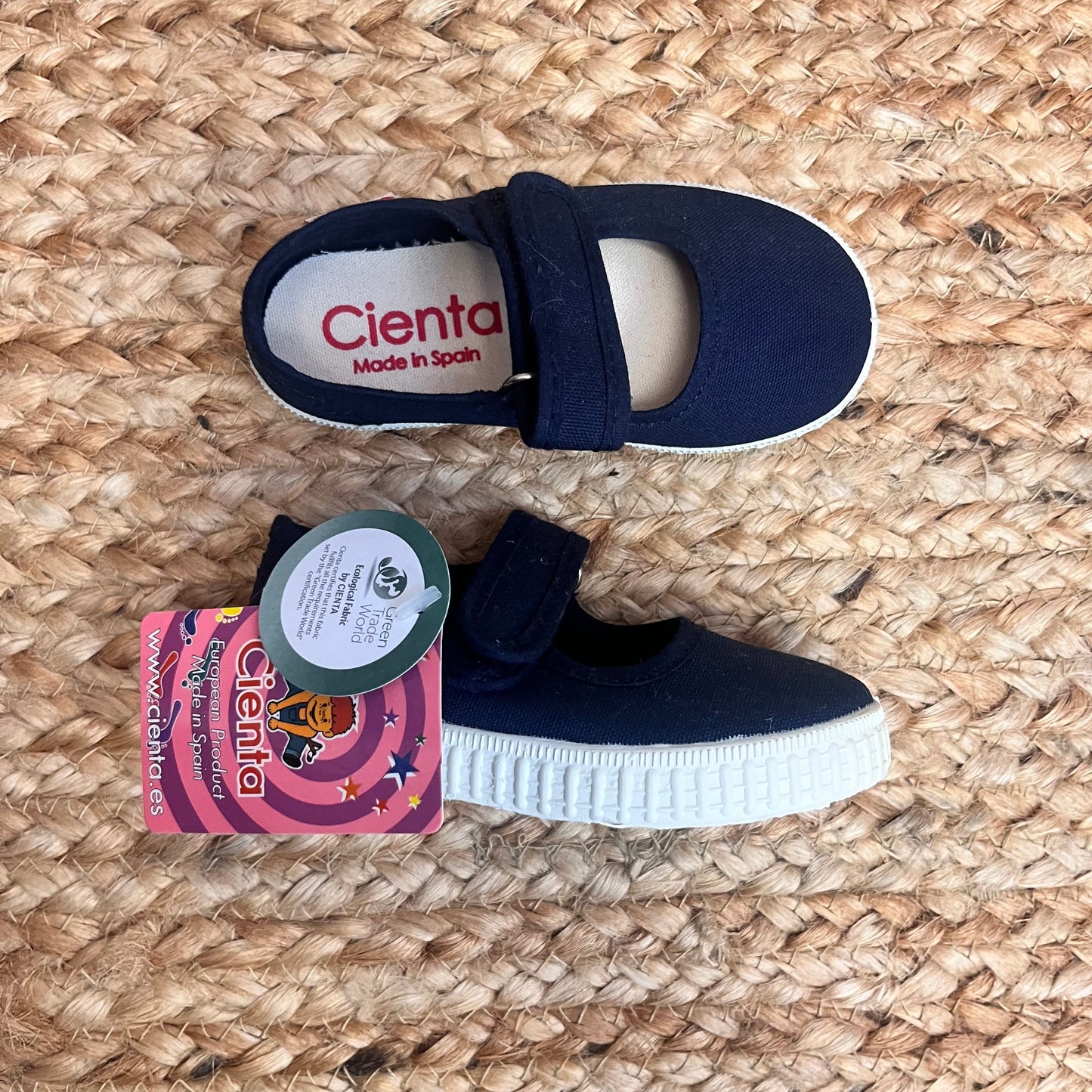 Navy Canvas Mary Janes NEW!