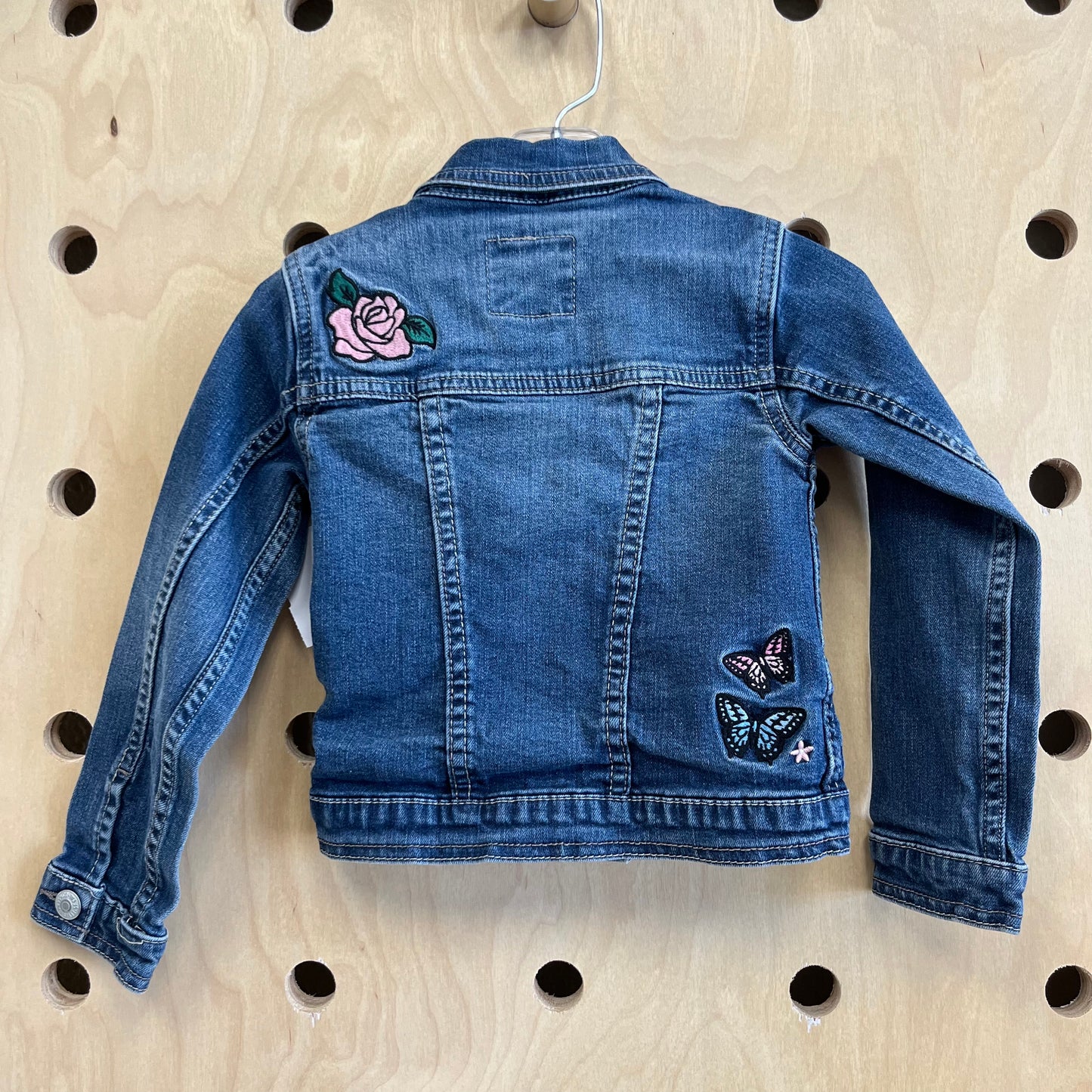 Denim Embroidered Jacket