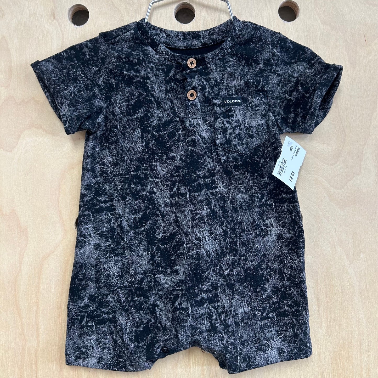 Black & Grey Romper