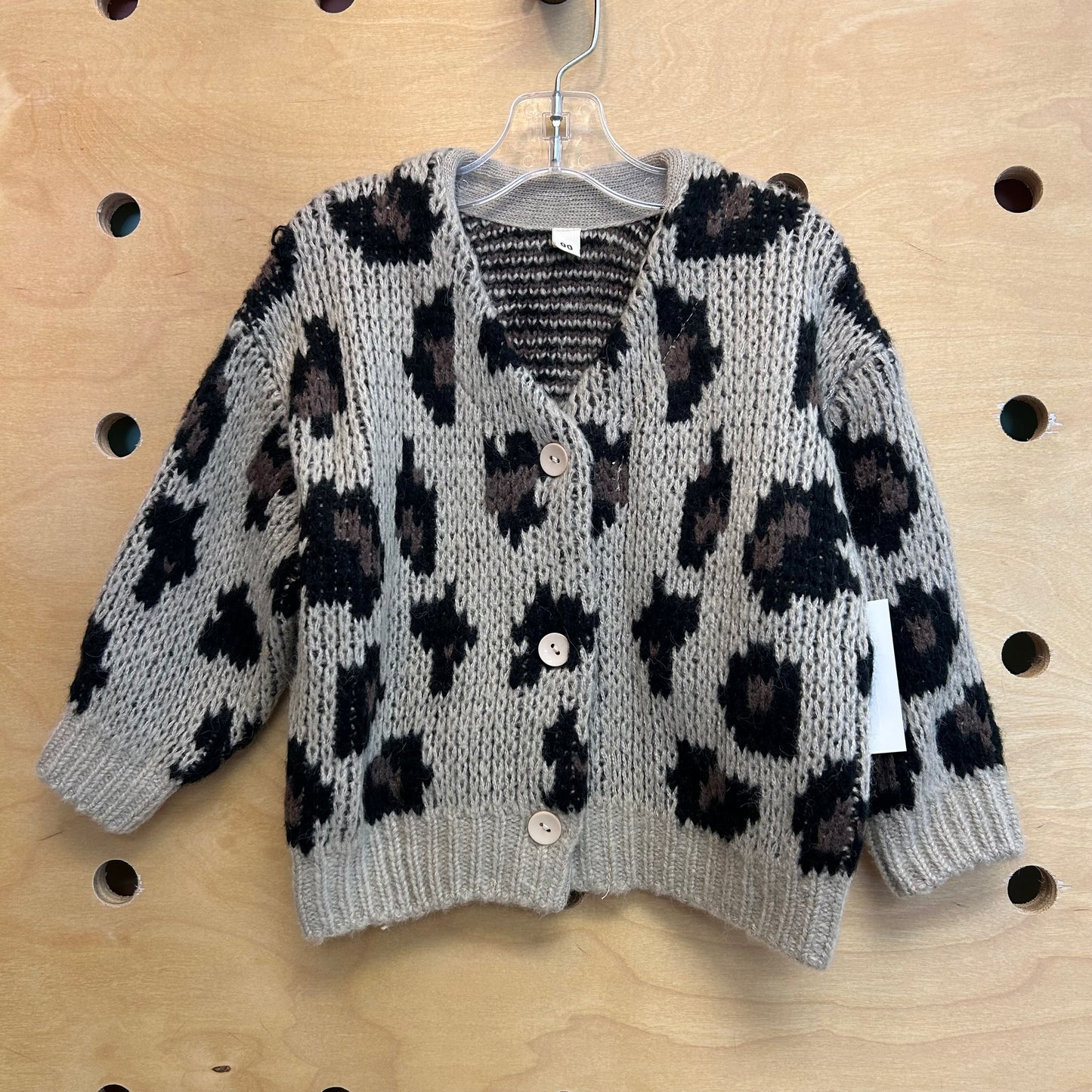 Animal Print Cardigan