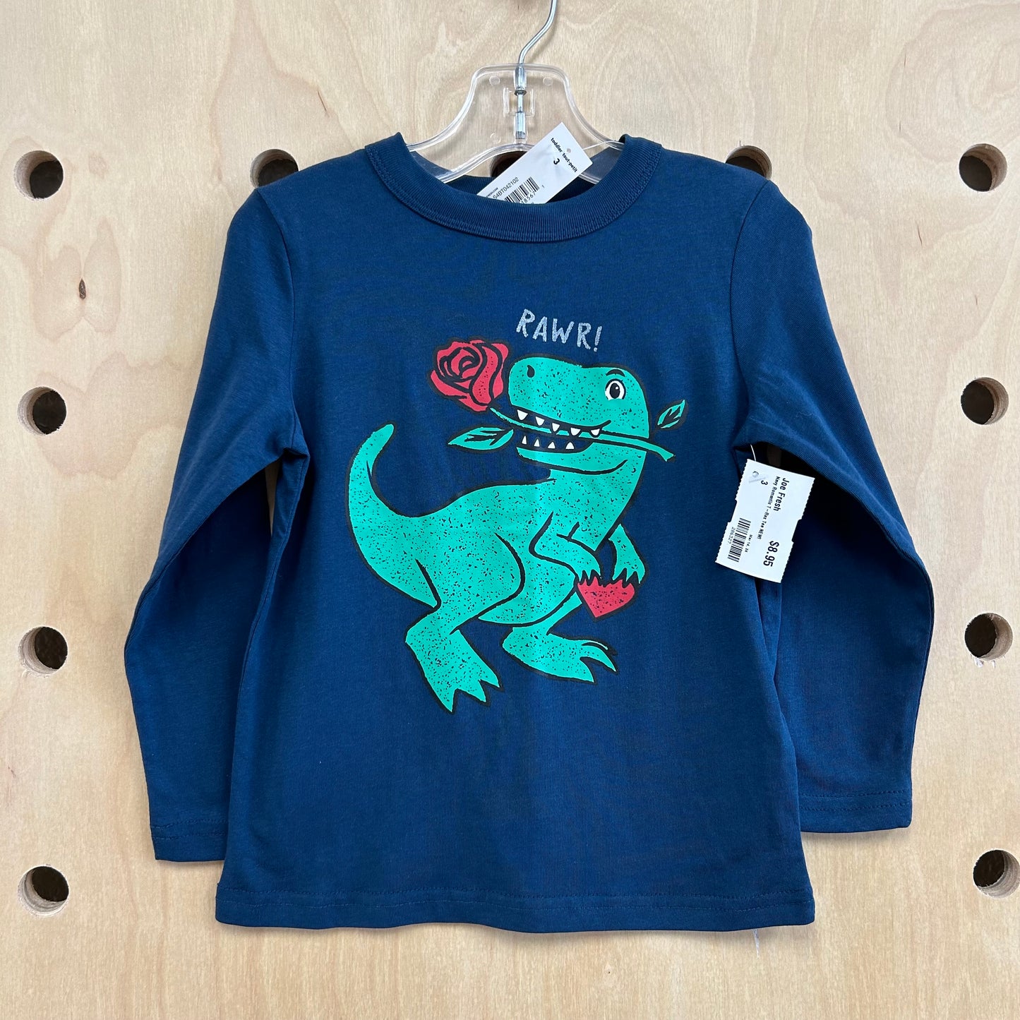 Navy Romantic T-Rex Tee NEW!