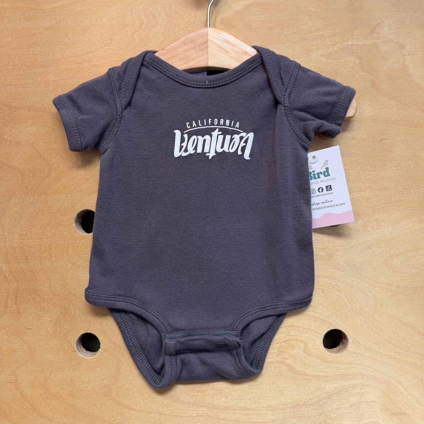 Grey Ventura CA Bodysuit