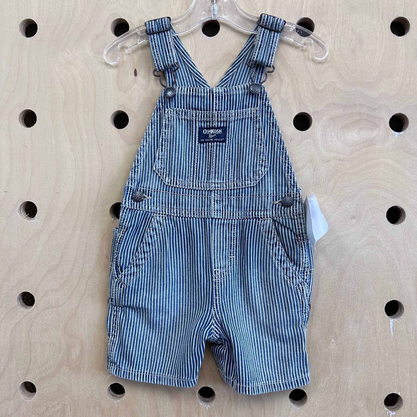 Denim Striped Shortalls NEW!