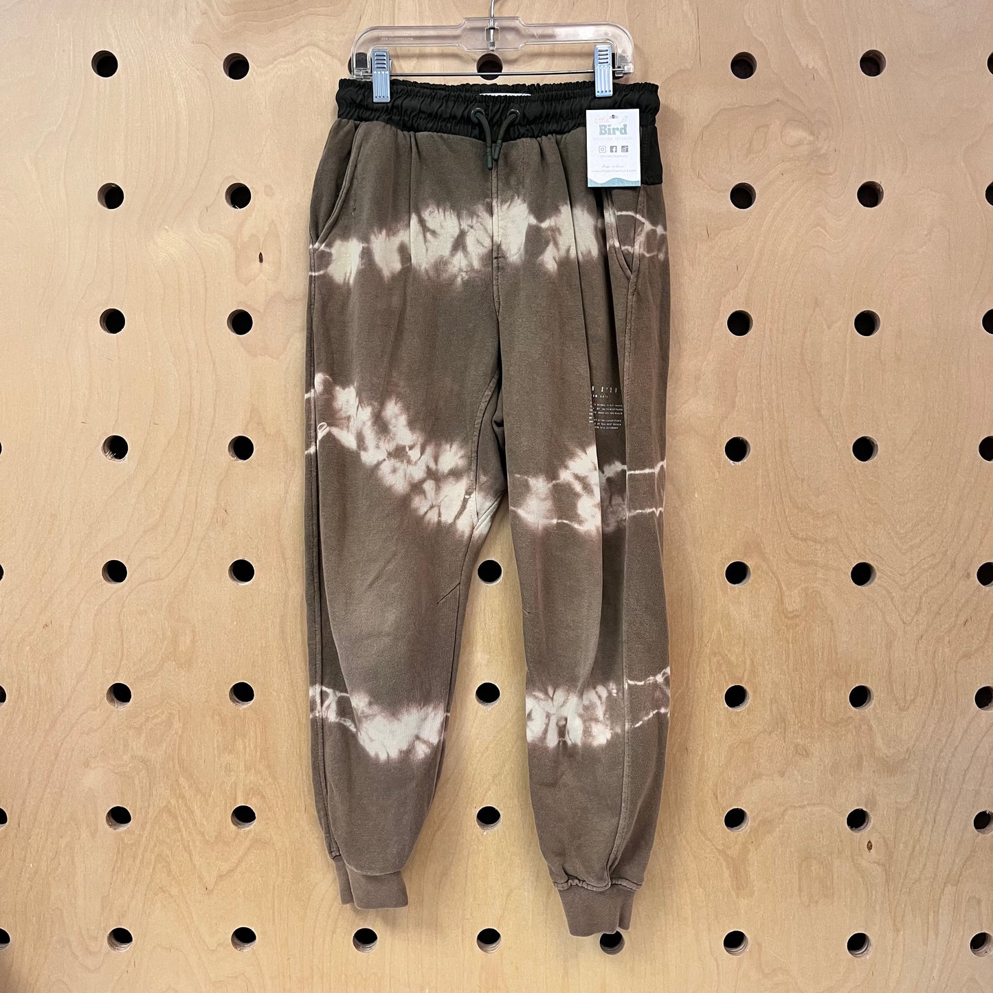 Brown Tie Dye Joggers