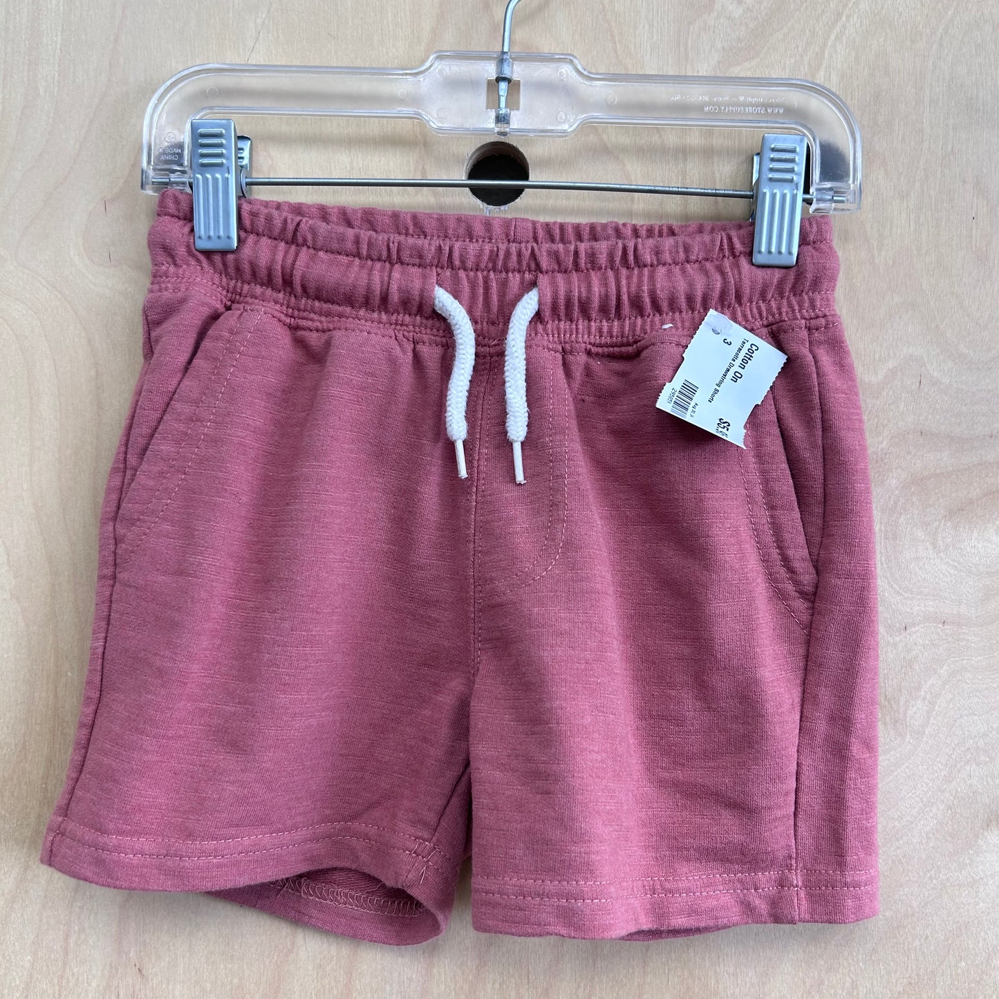 Terracotta Drawstring Shorts