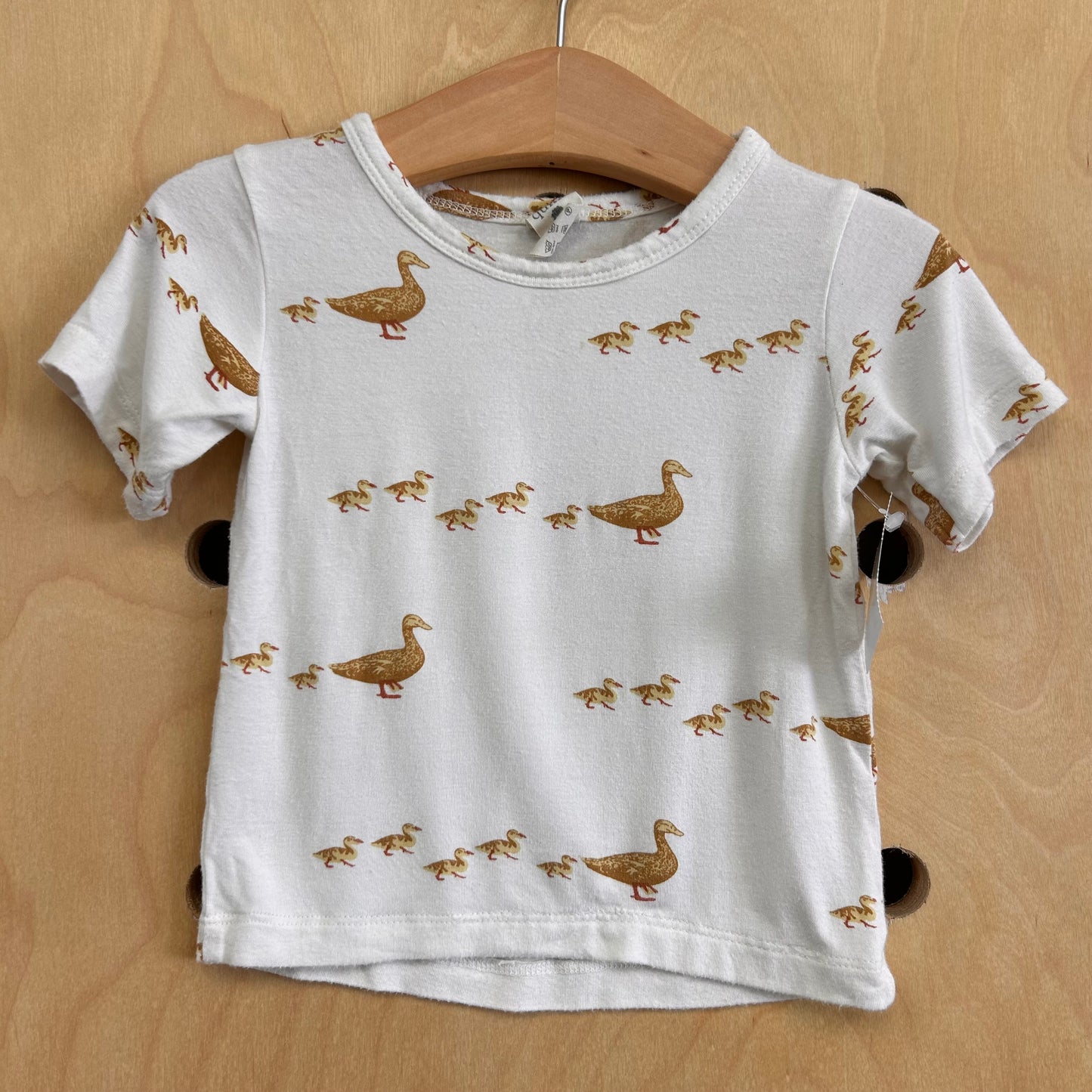 White Bamboo Ducks Tee